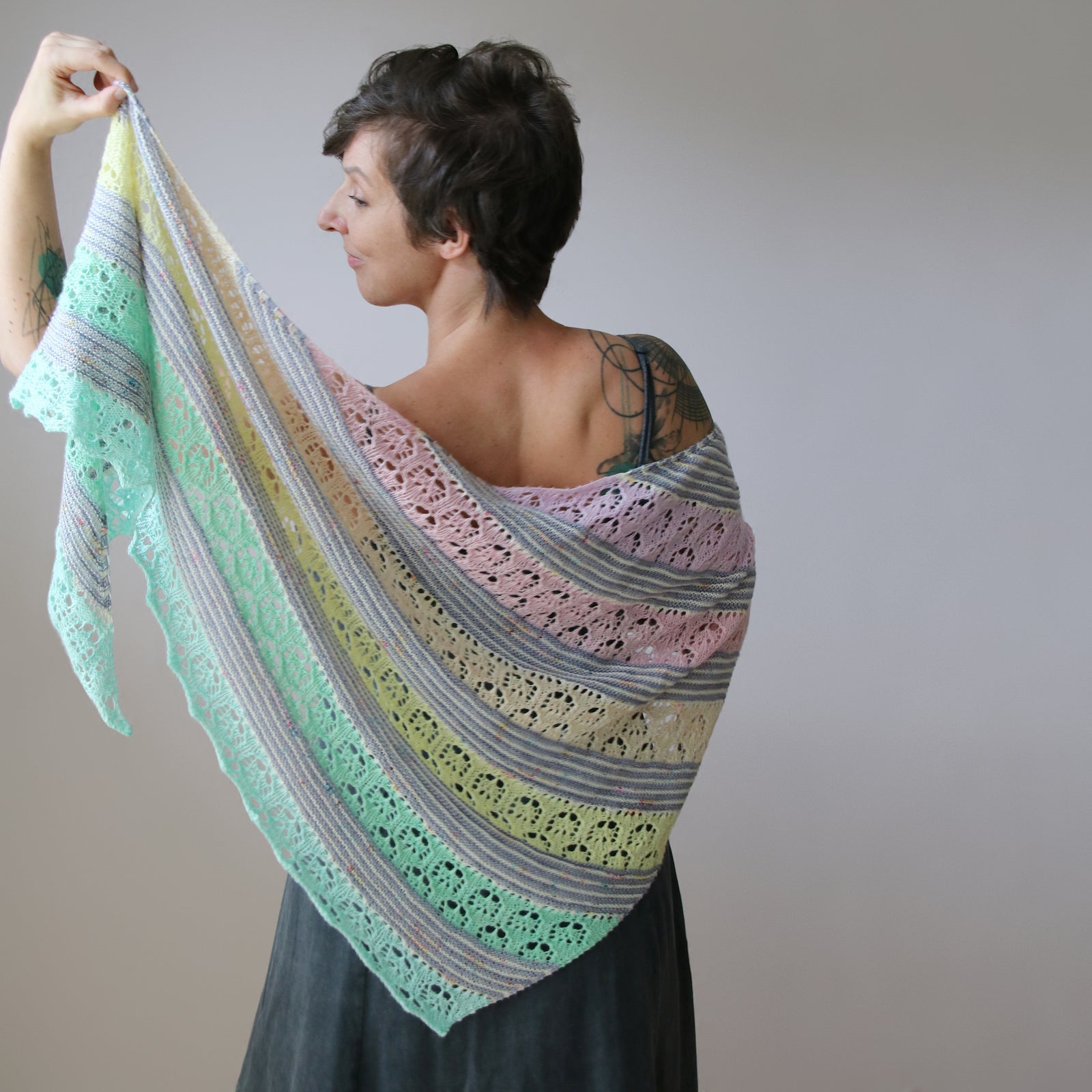 Morning in Your Pocket Shawl