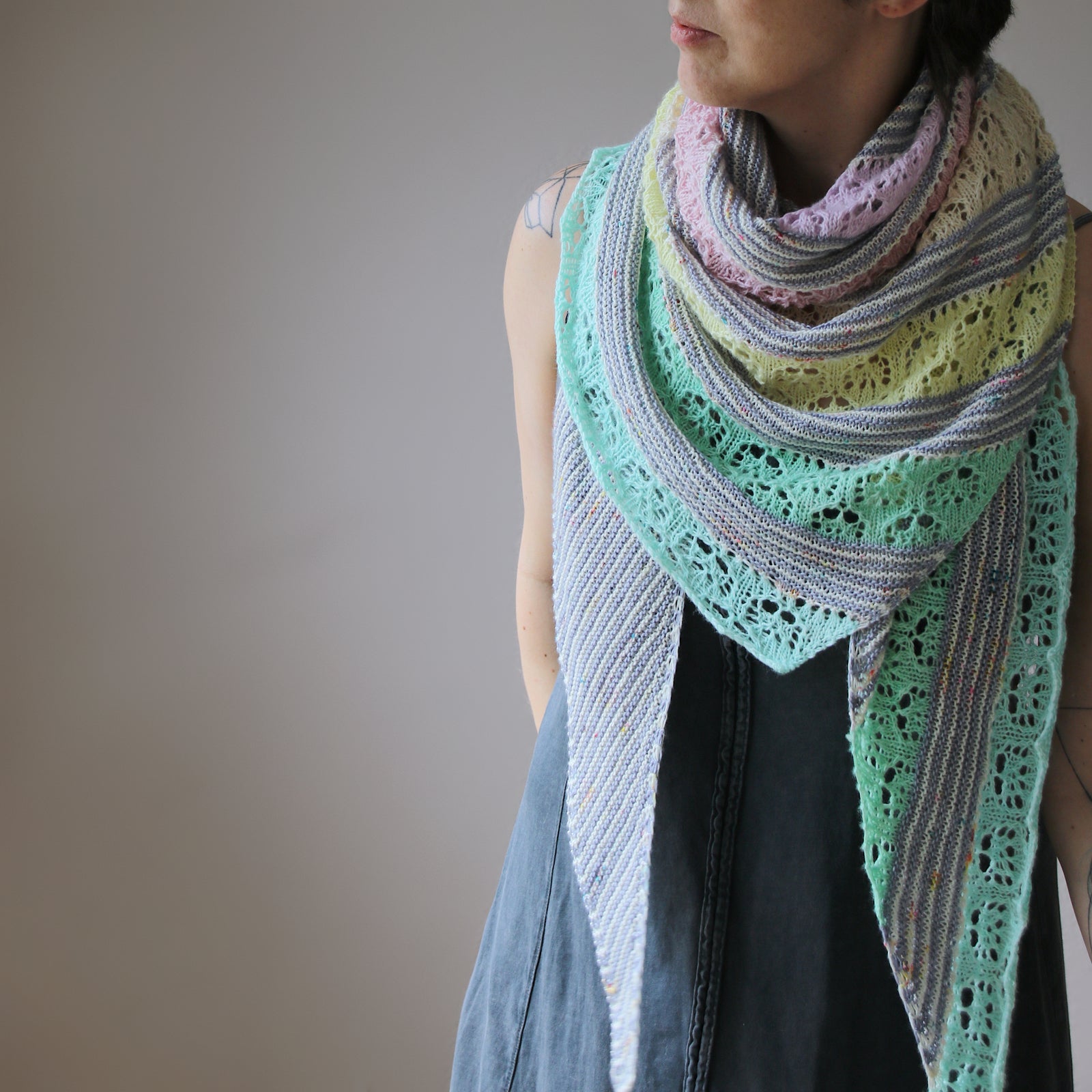 Morning in Your Pocket Shawl