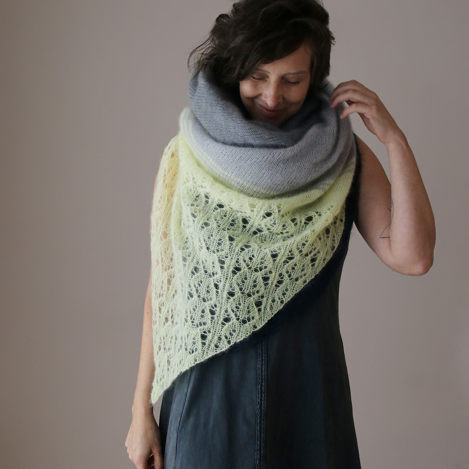 Say it in Pastel - SHAWL - Knitting Kit