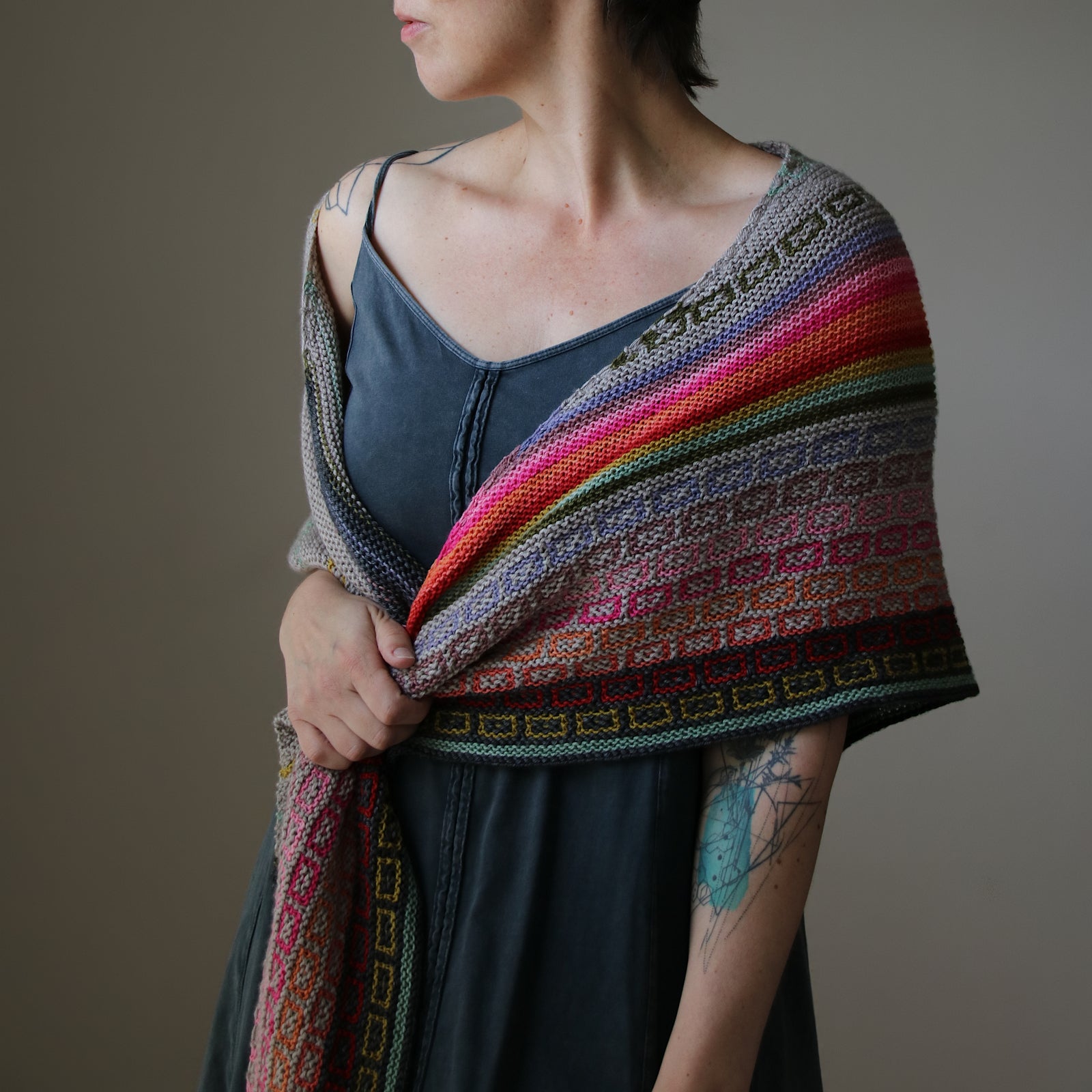 Signed copy of SHAWL LOVE & The perfect yarn for TEN DOTS LATER