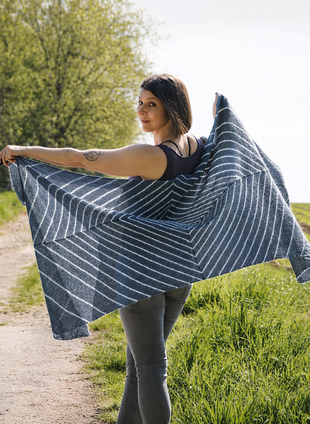 Slow Dance - Tuch - Strickanleitung