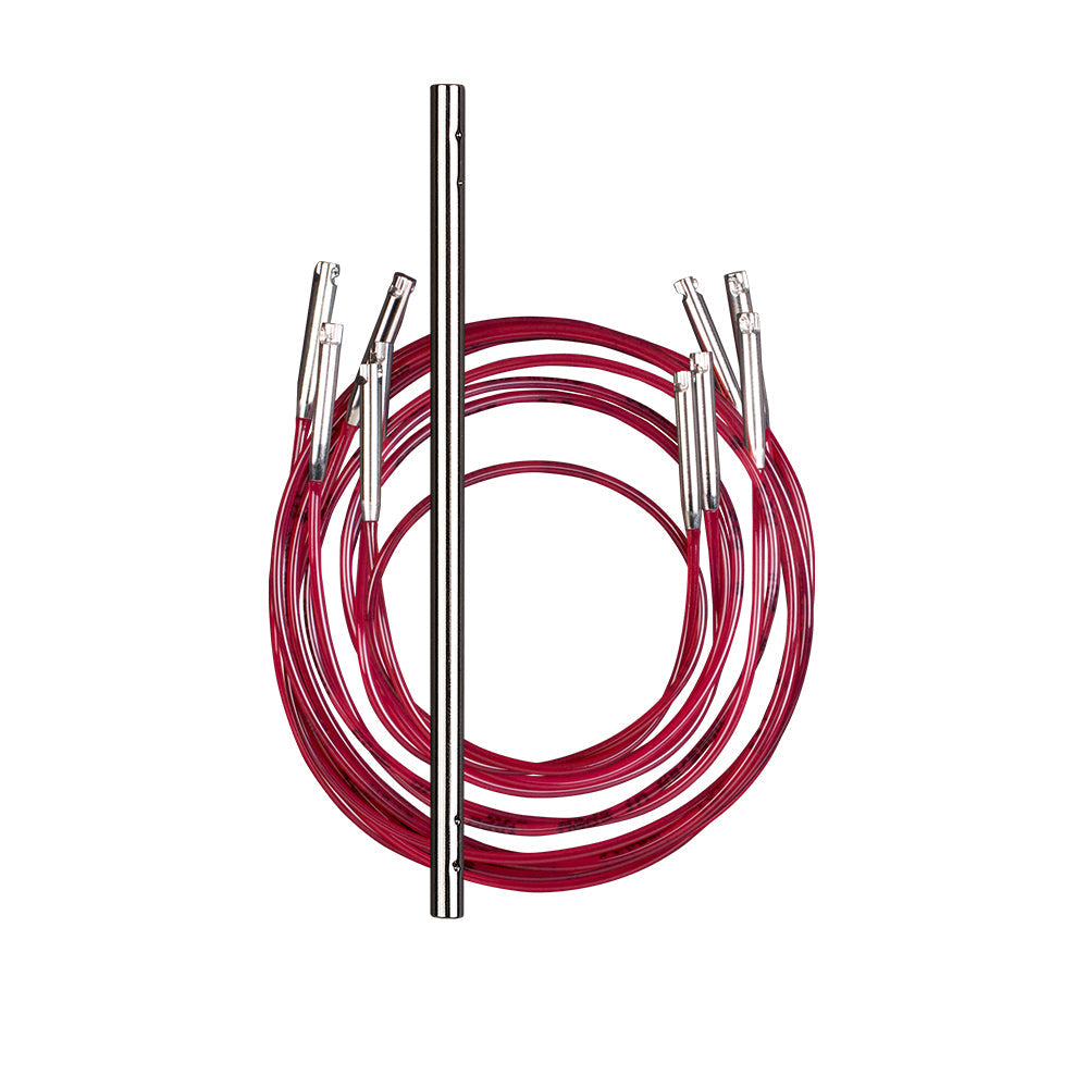 addiClick Lace Cables and Connectors – 5 Cables + 2 Connectors (40, 50, 60, 80, 100 cm)