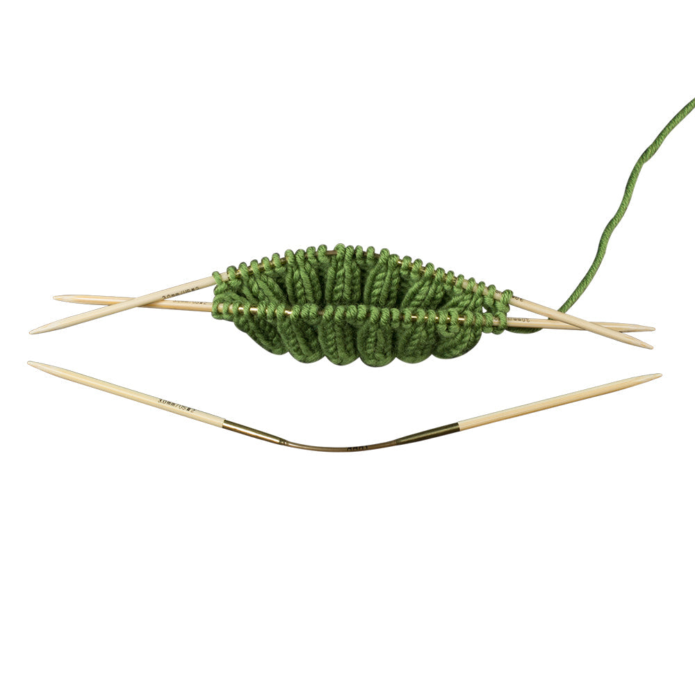addiCraSyTrio Bamboo Short – single, 24 cm (2–5 mm)