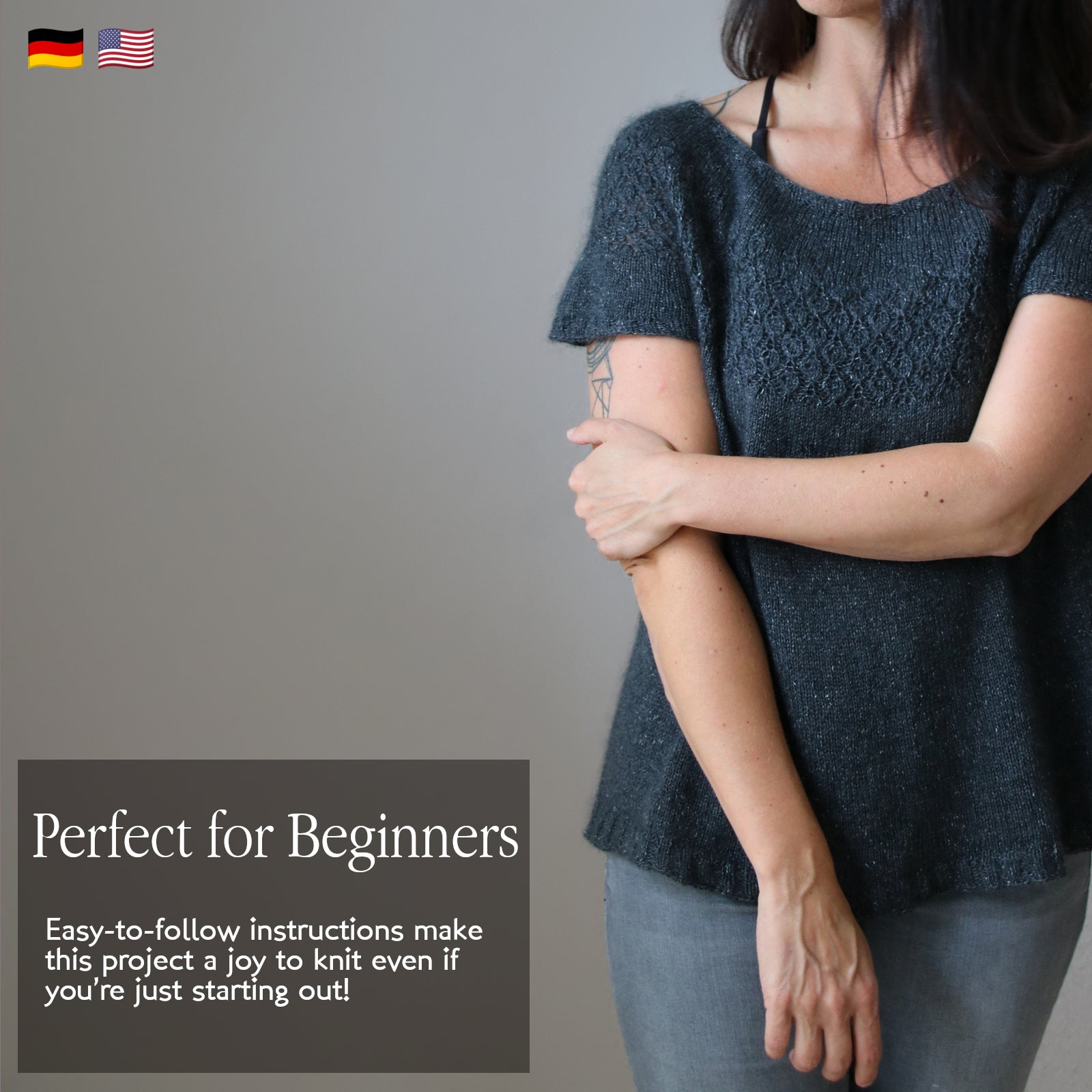 Alive & Kicking - SWEATER - Knitting Pattern