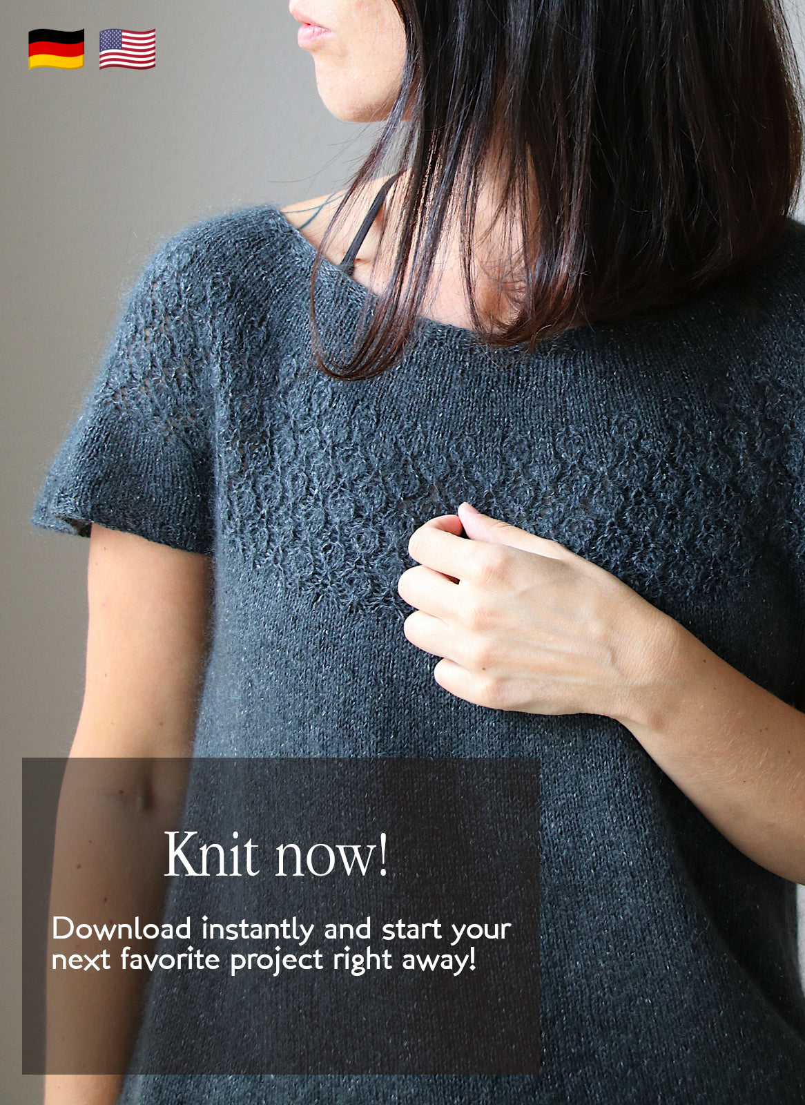 Alive & Kicking - SWEATER - Knitting Pattern