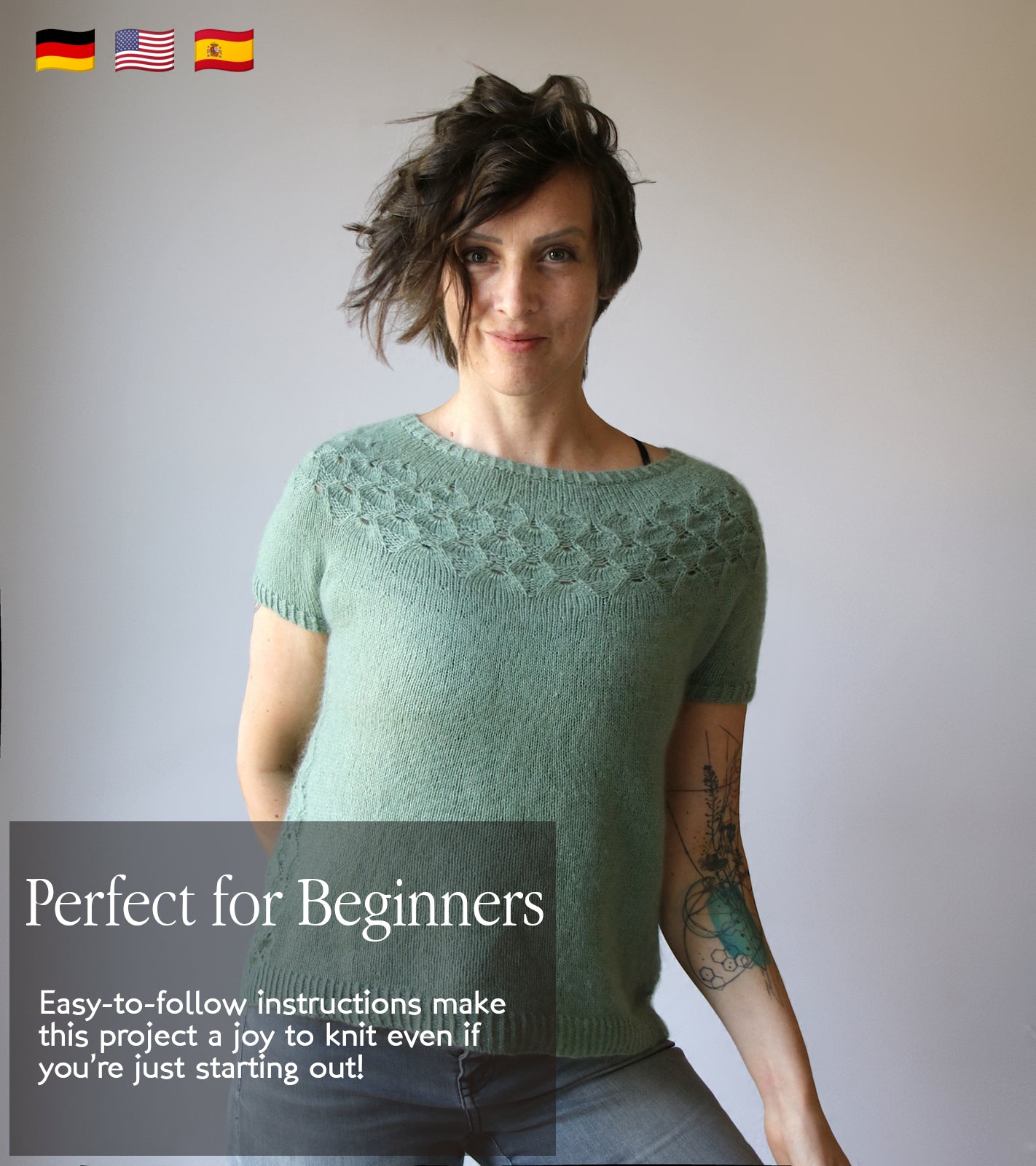 Backstage Romance - SWEATER - Knitting Pattern
