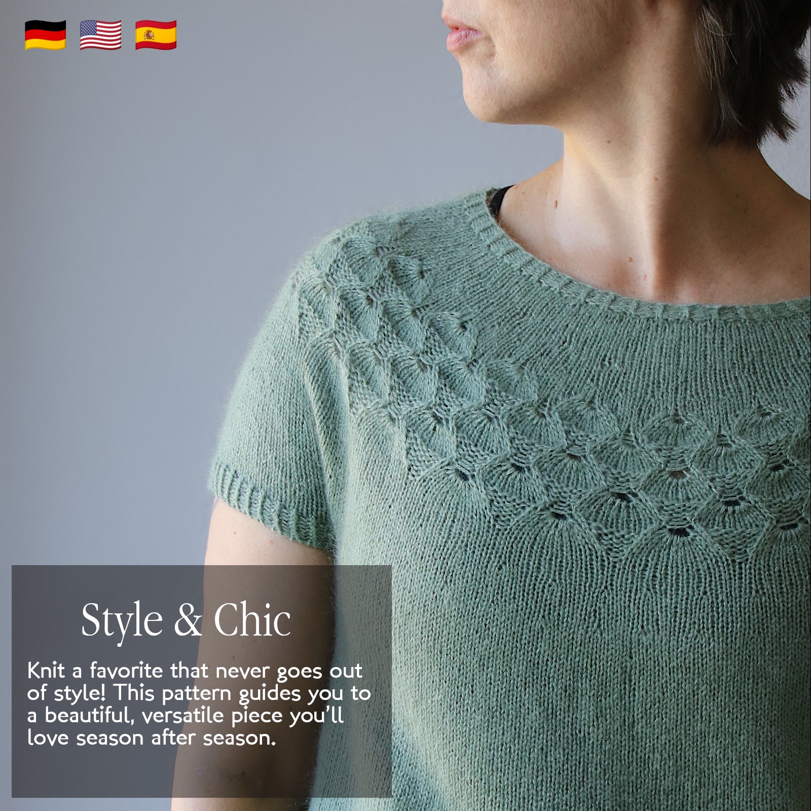 Backstage Romance - SWEATER - Knitting Pattern