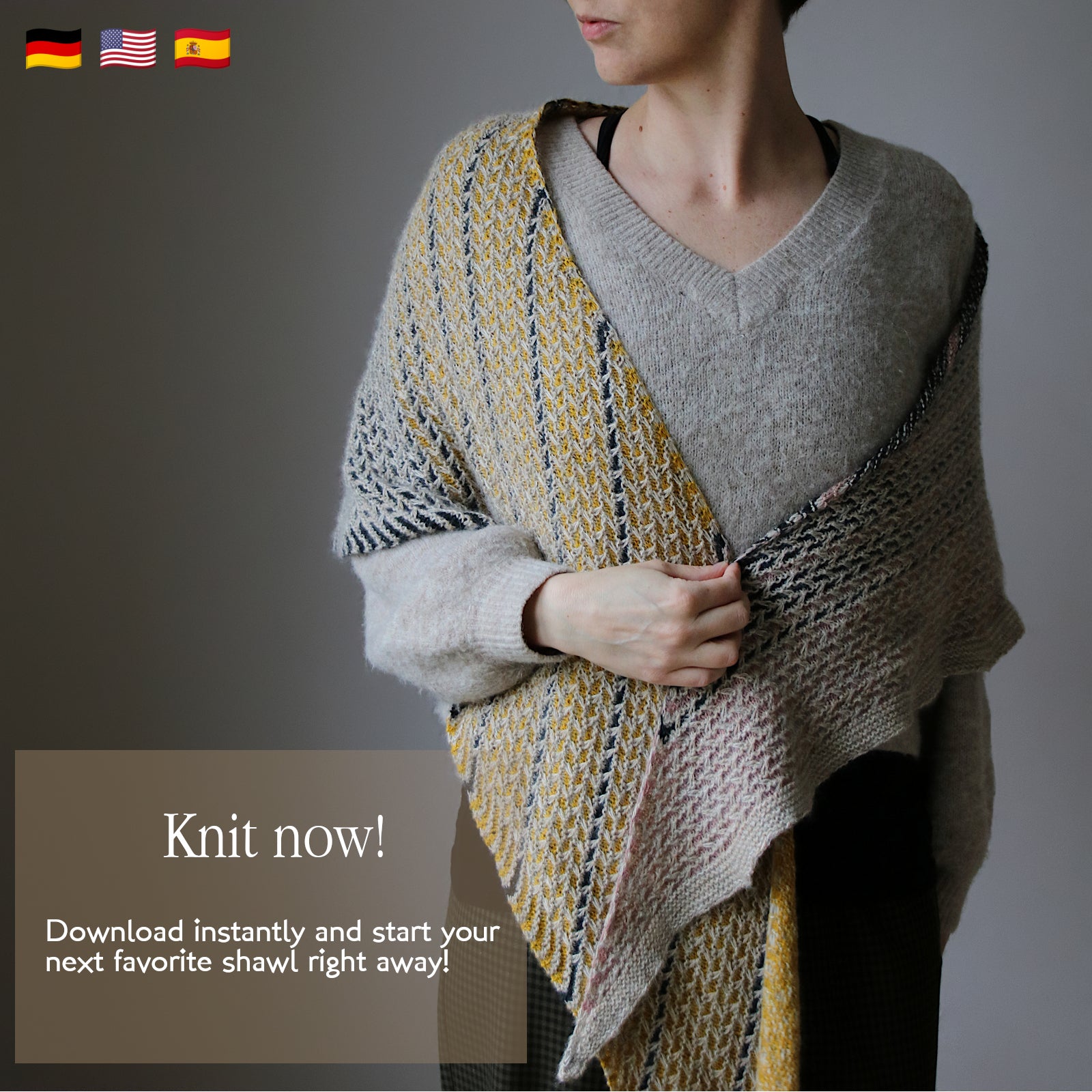 Blinding Lights Shawl