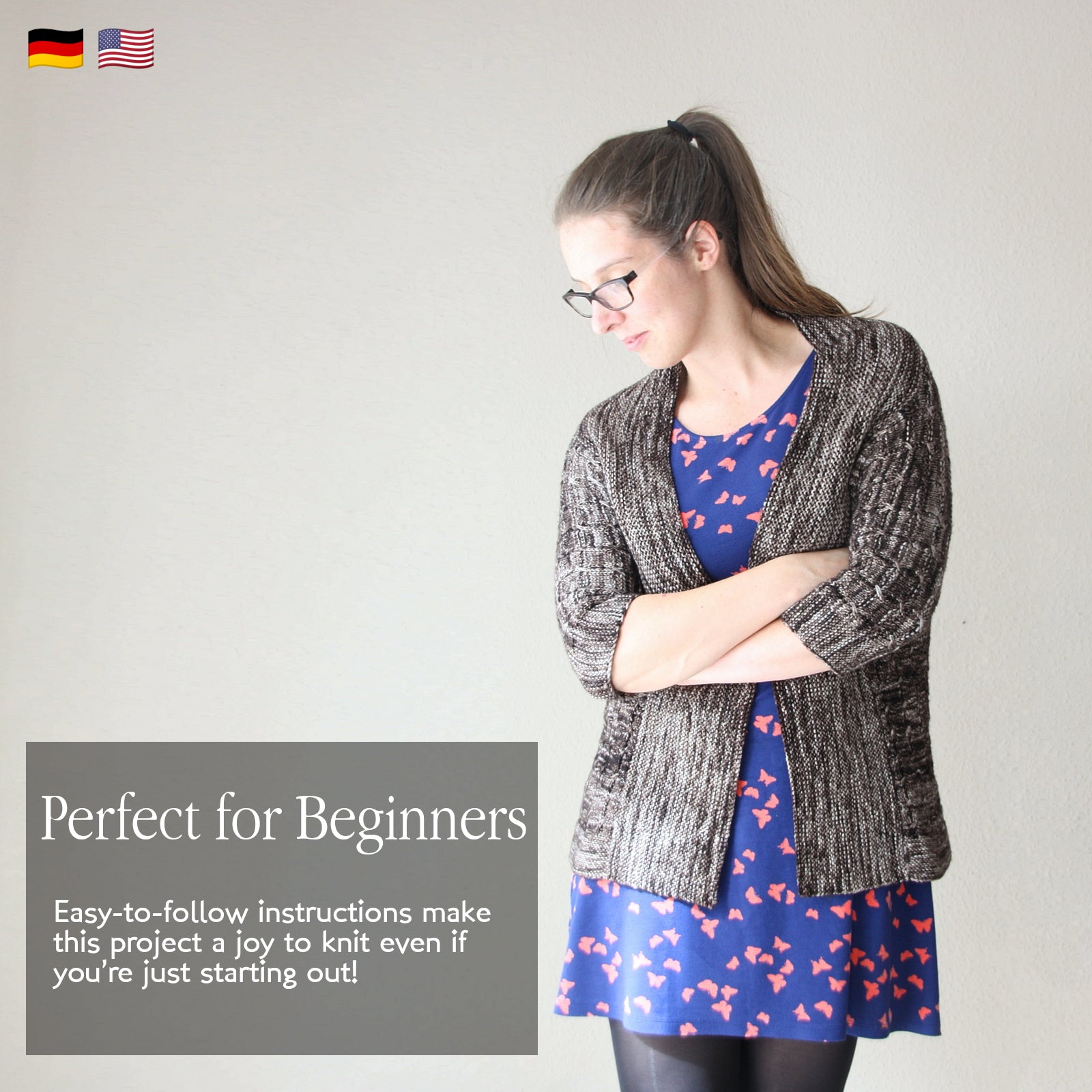 Chasing Butterflies - CARDIGAN - Knitting Pattern