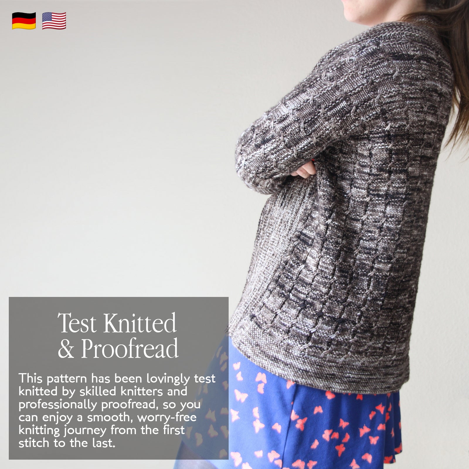 Chasing Butterflies - CARDIGAN - Knitting Pattern
