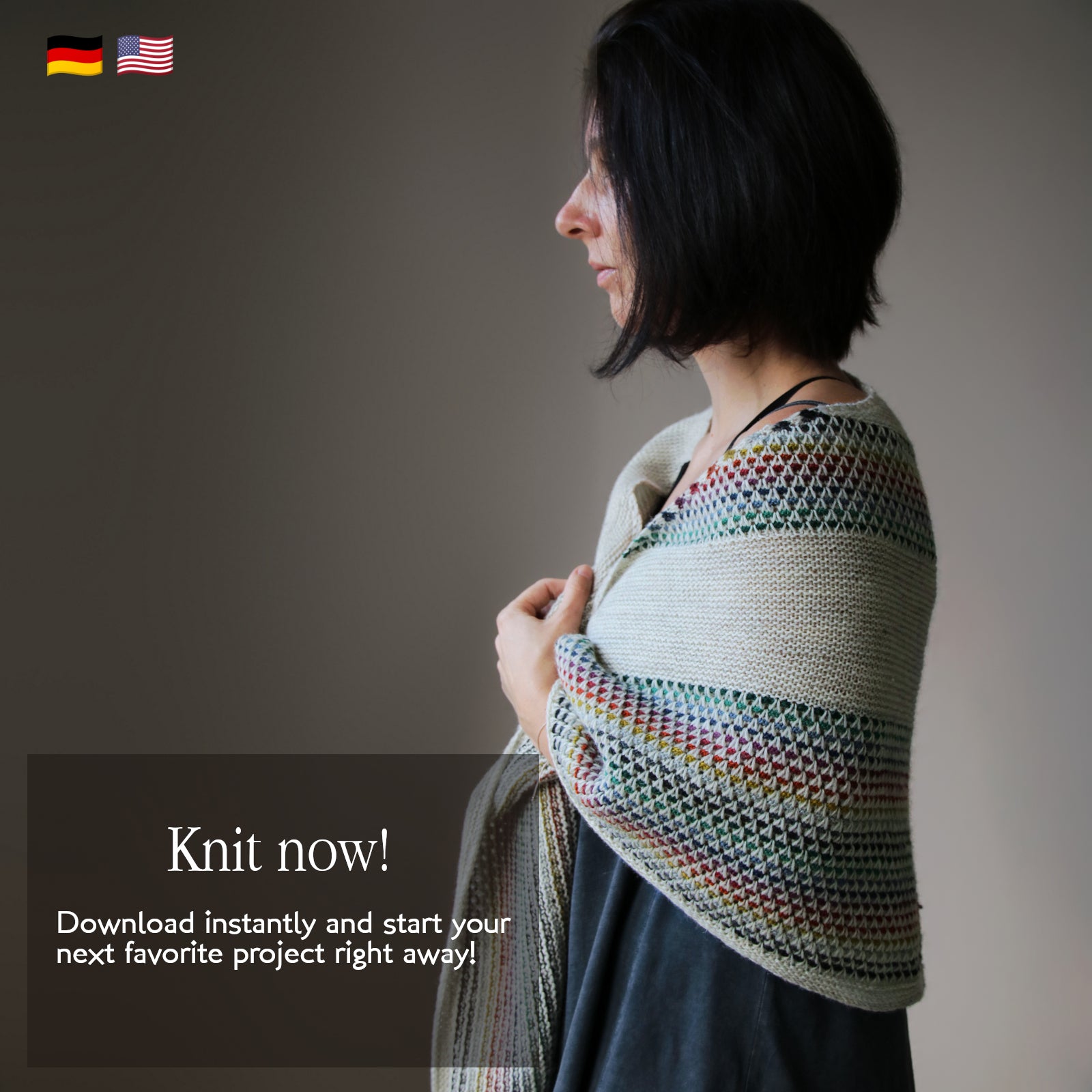 Cloudbreak - SHAWL - Knitting Pattern