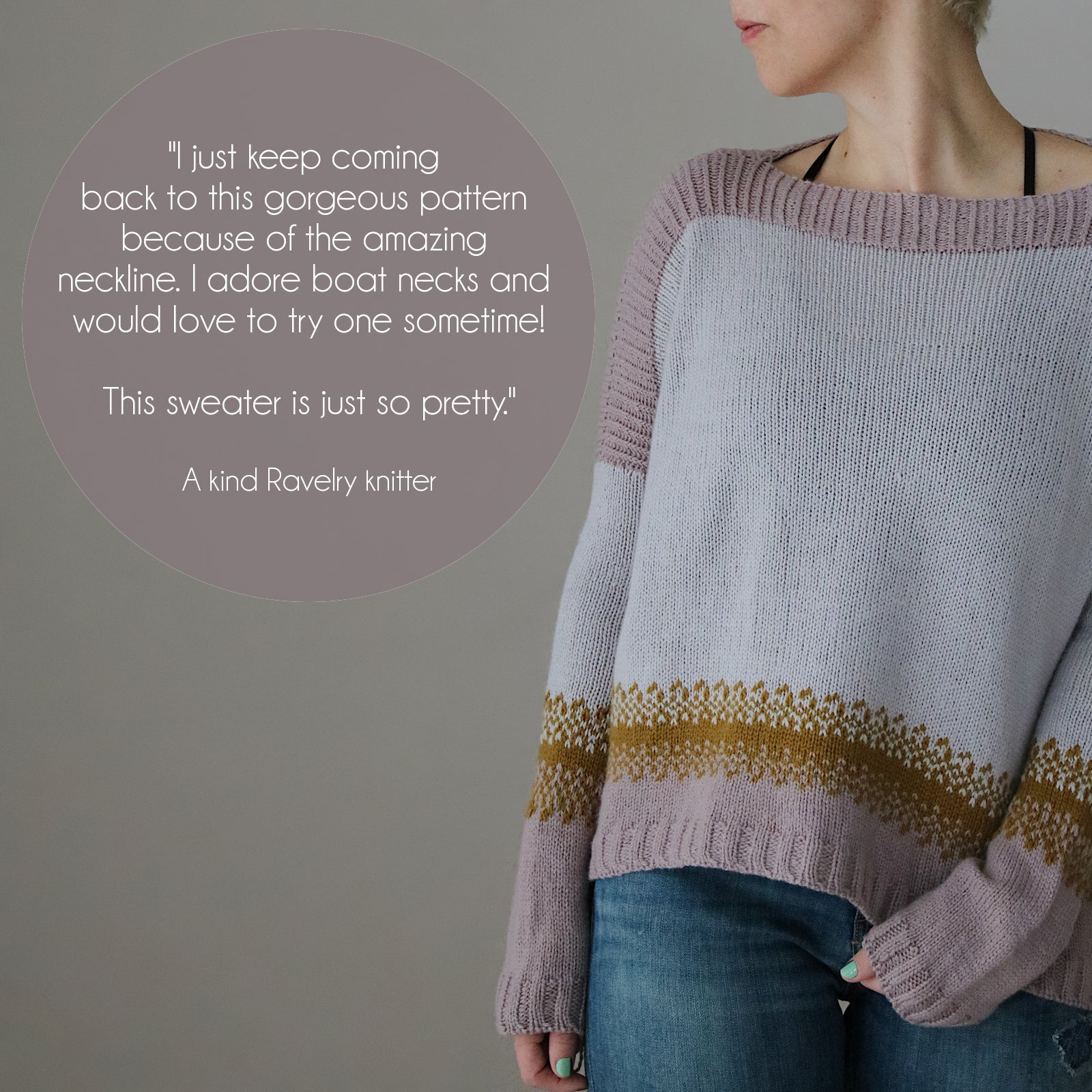 Cold Sunlight - SWEATER - Knitting Pattern