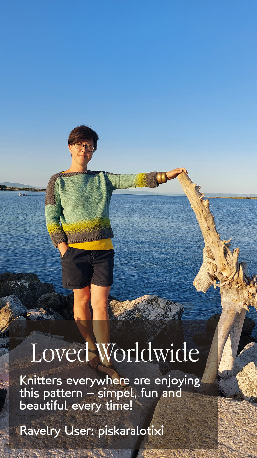 Cold Sunlight - SWEATER - Knitting Pattern