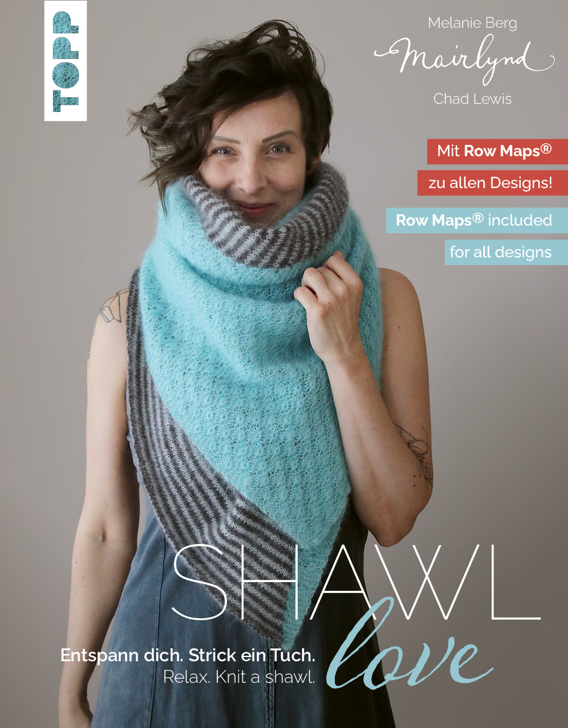 Book SHAWL LOVE by Melanie Berg (Mairlynd) - HANDSIGNED
