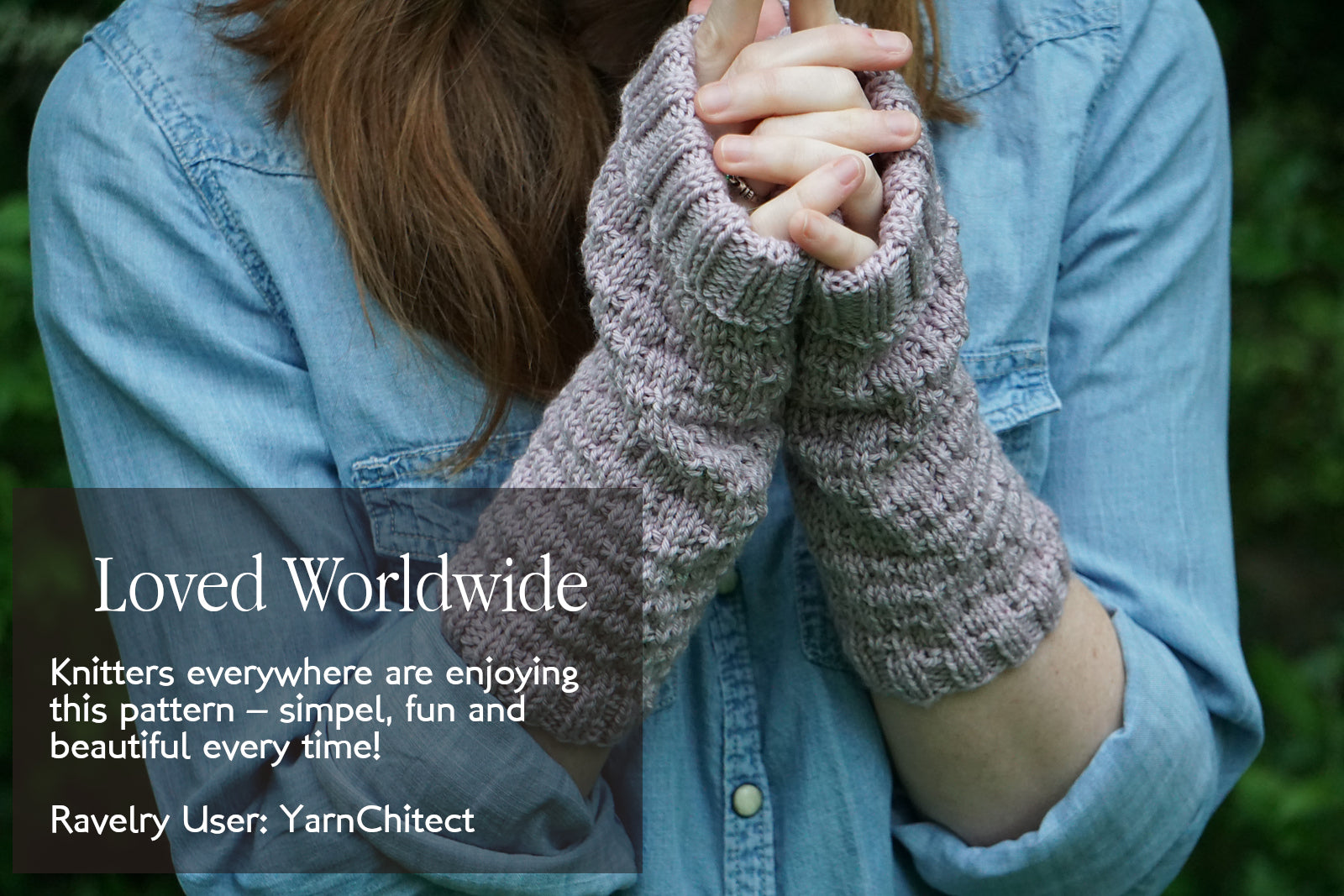 Backflip Mitts - FINGERLESS MITTS - Knitting Pattern