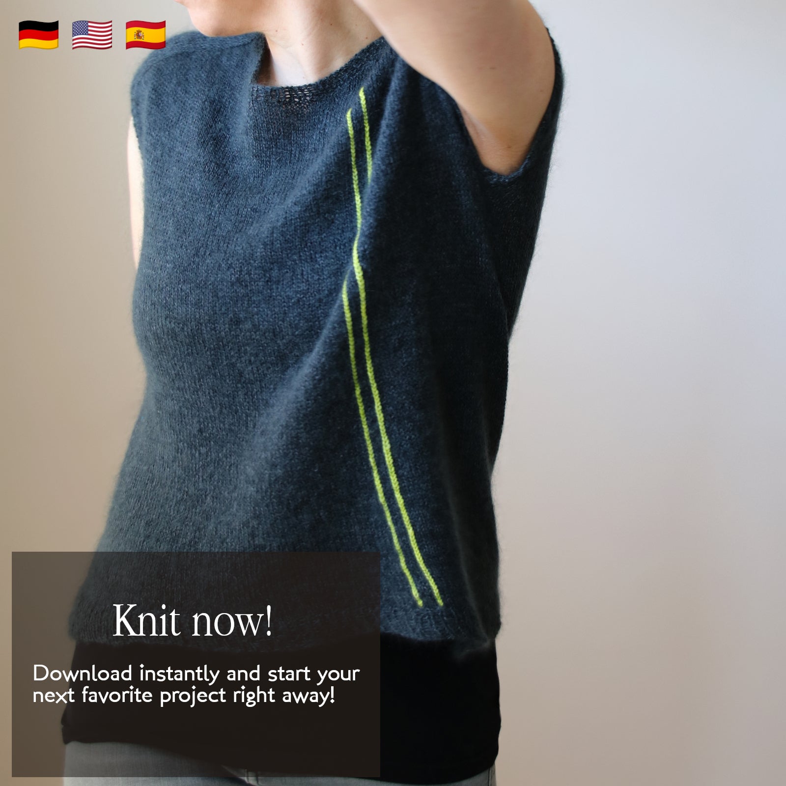 Metro Pulse - PULLOVER - Strickanleitung