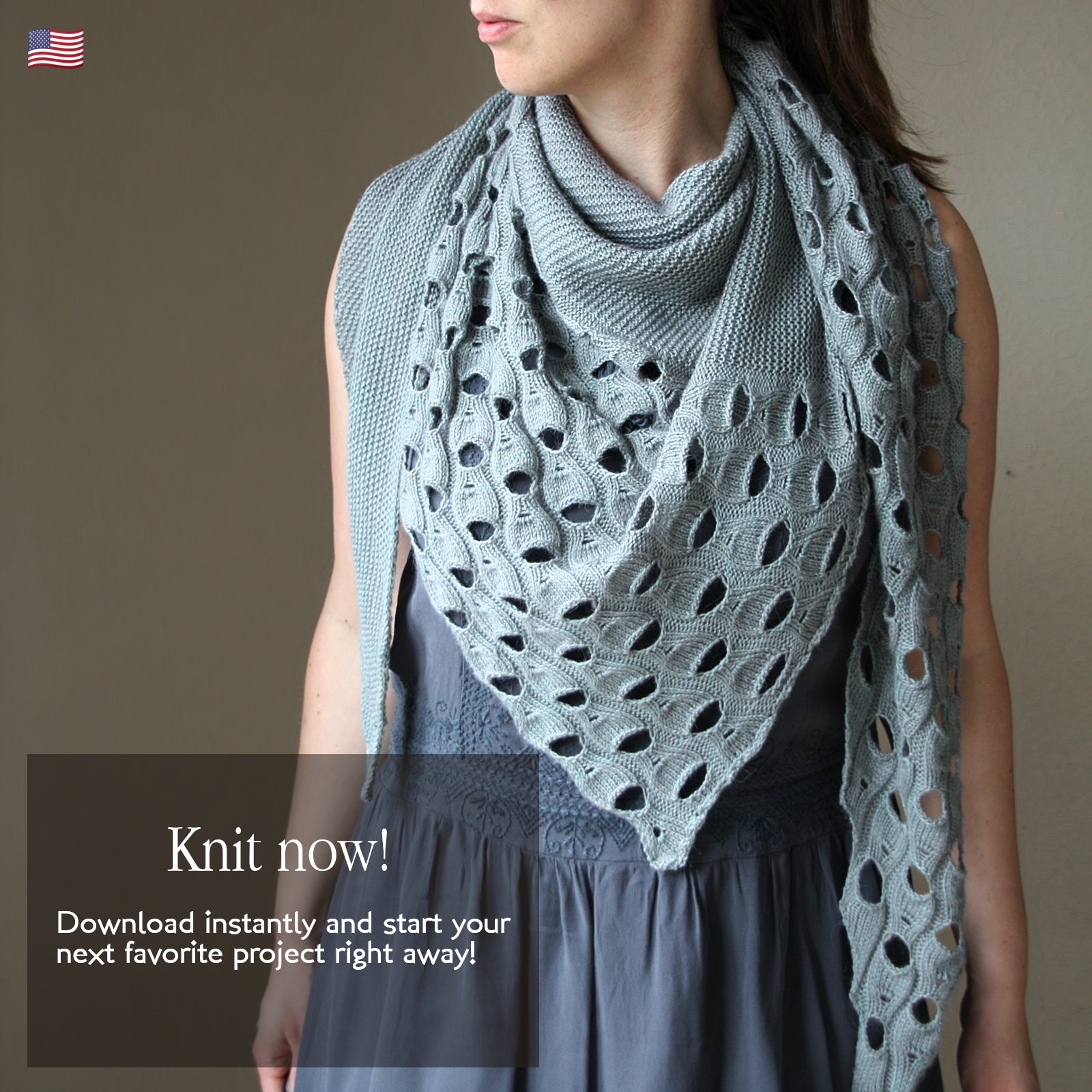 Open Waters Shawl - SHAWL - Knitting Pattern