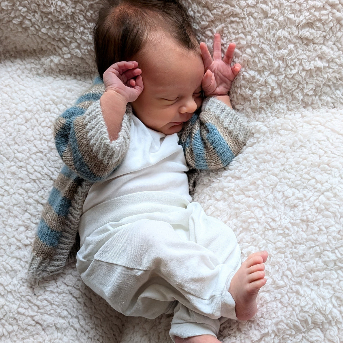 Safe & Warm Baby Cardigan