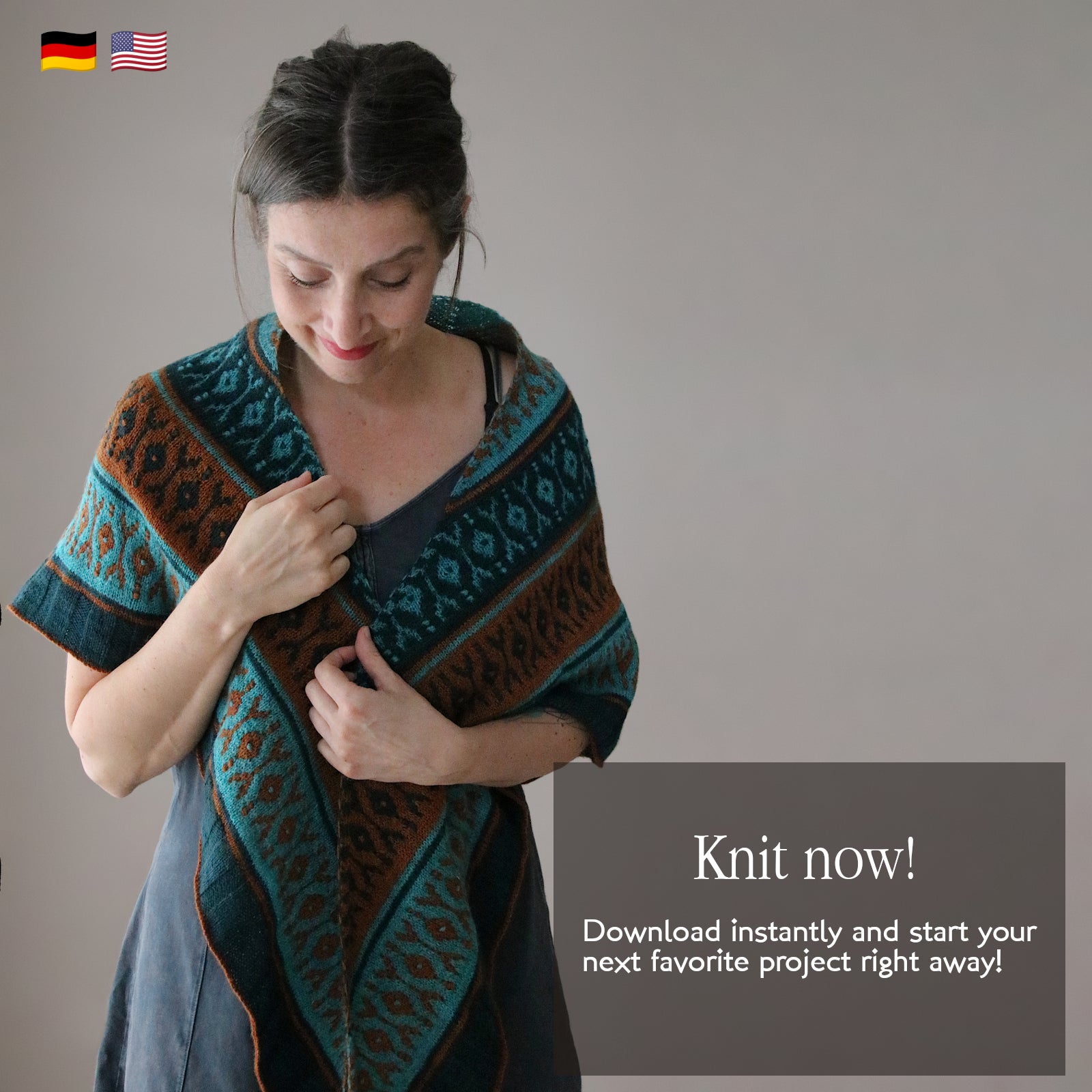 Three Shades of You - Tuch - Strickanleitung