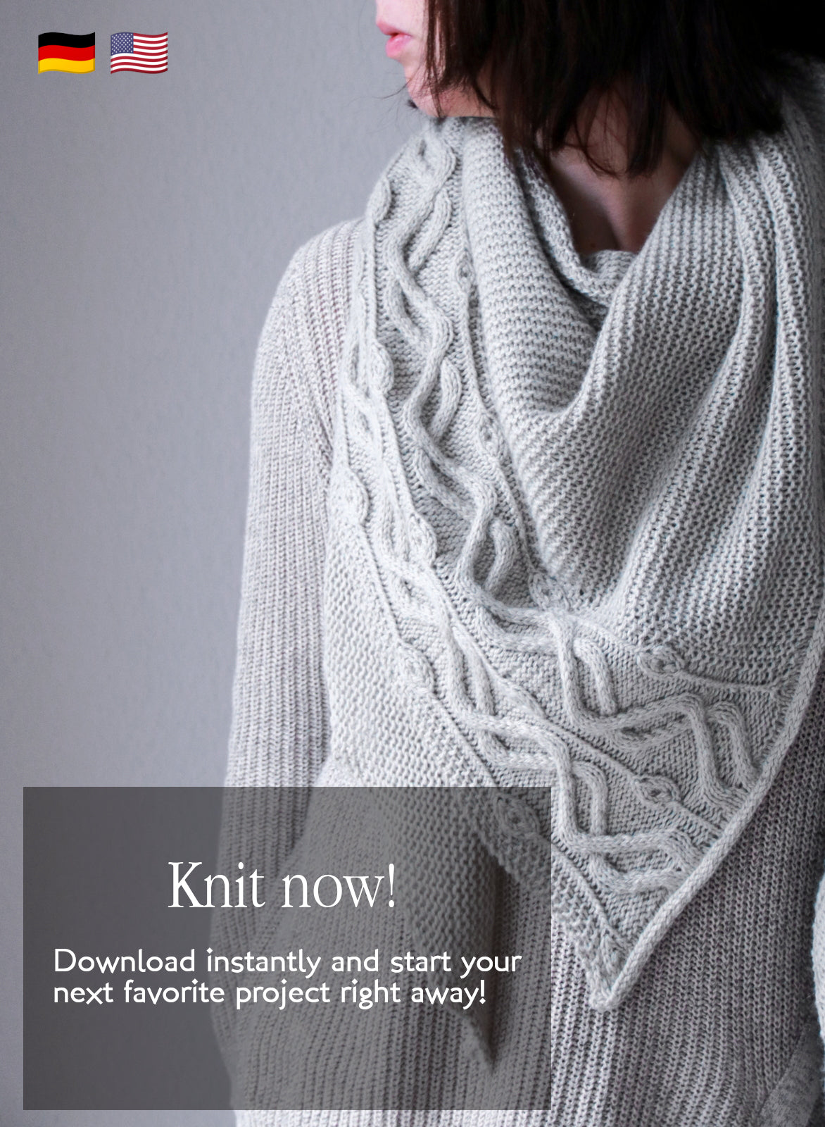 Two Roads - SHAWL - Knitting Pattern