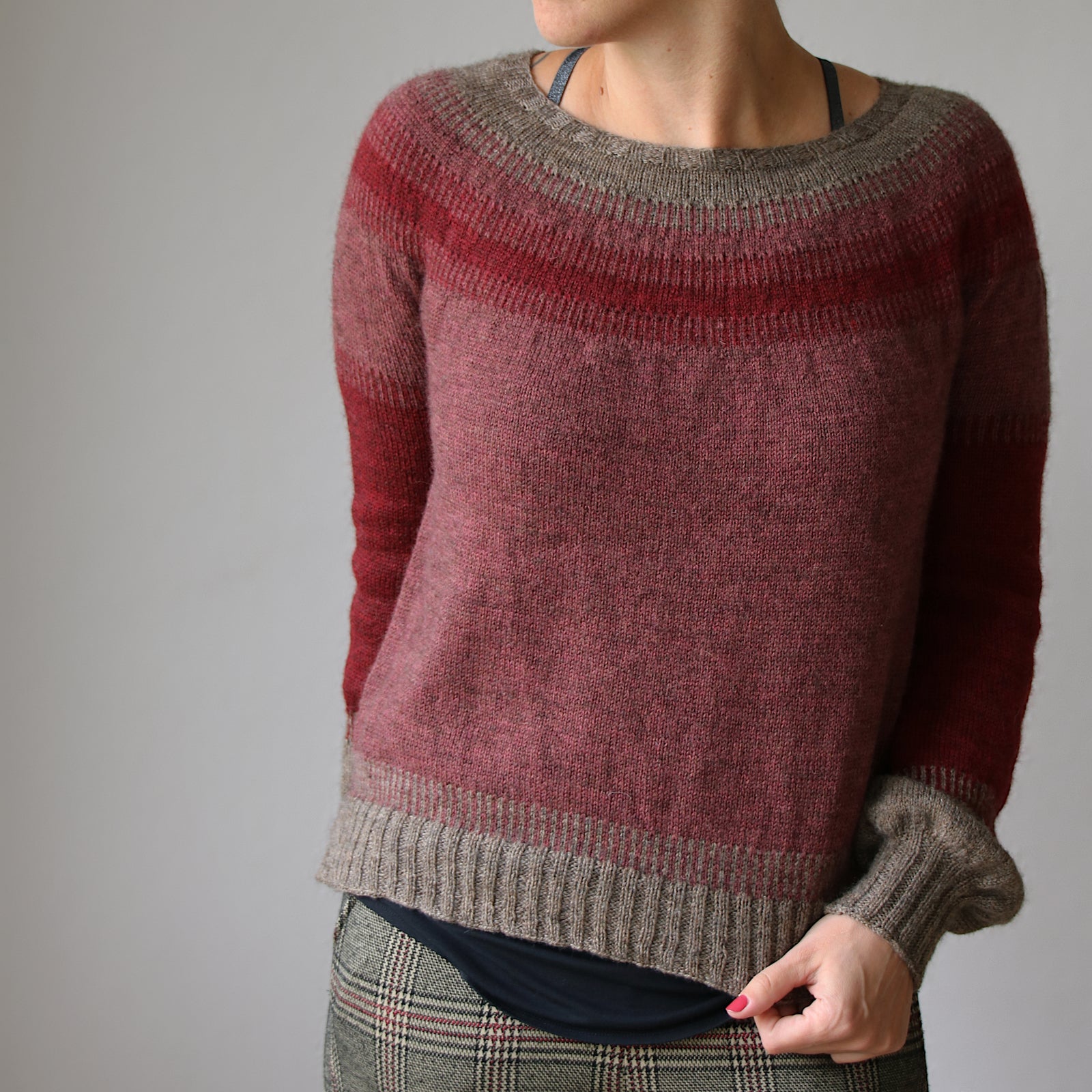 Free Solo Pulli Strickanleitung