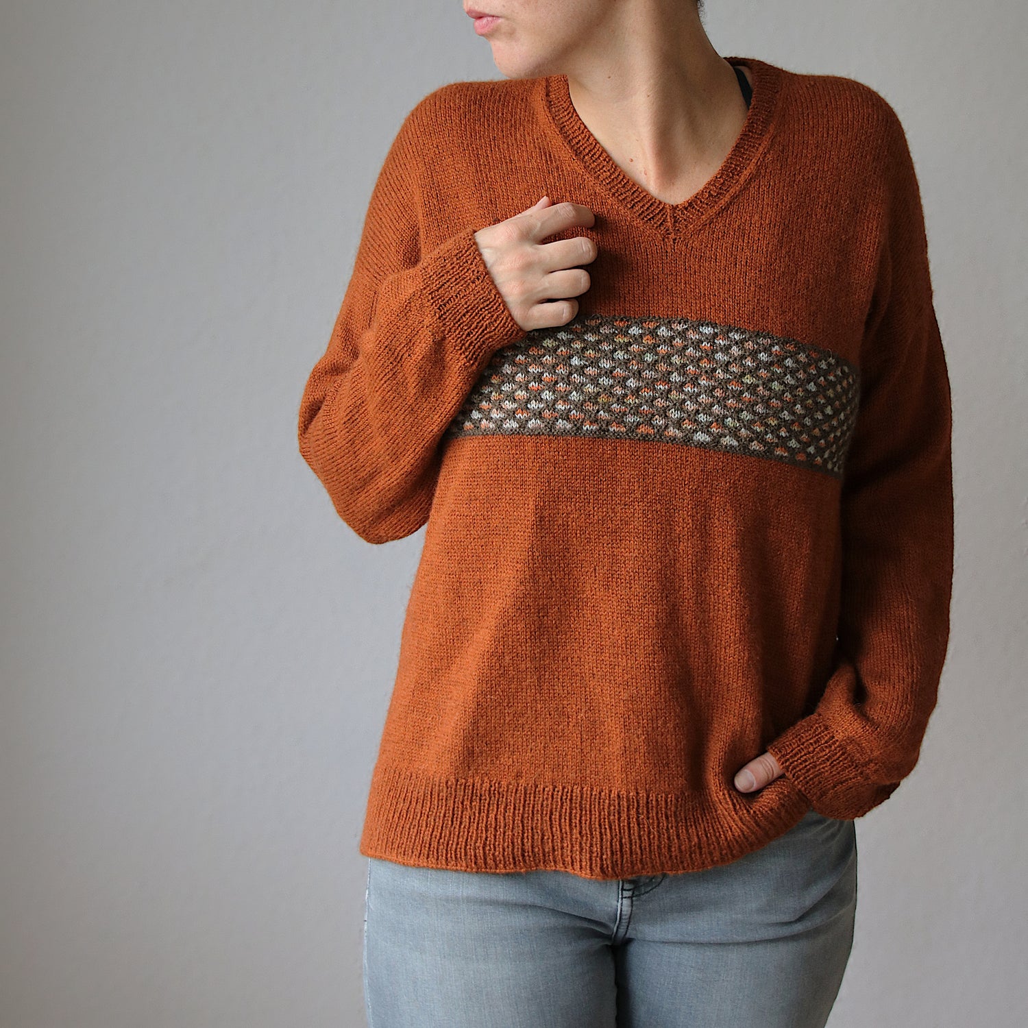 Morning Glow Pulli Strickanleitung