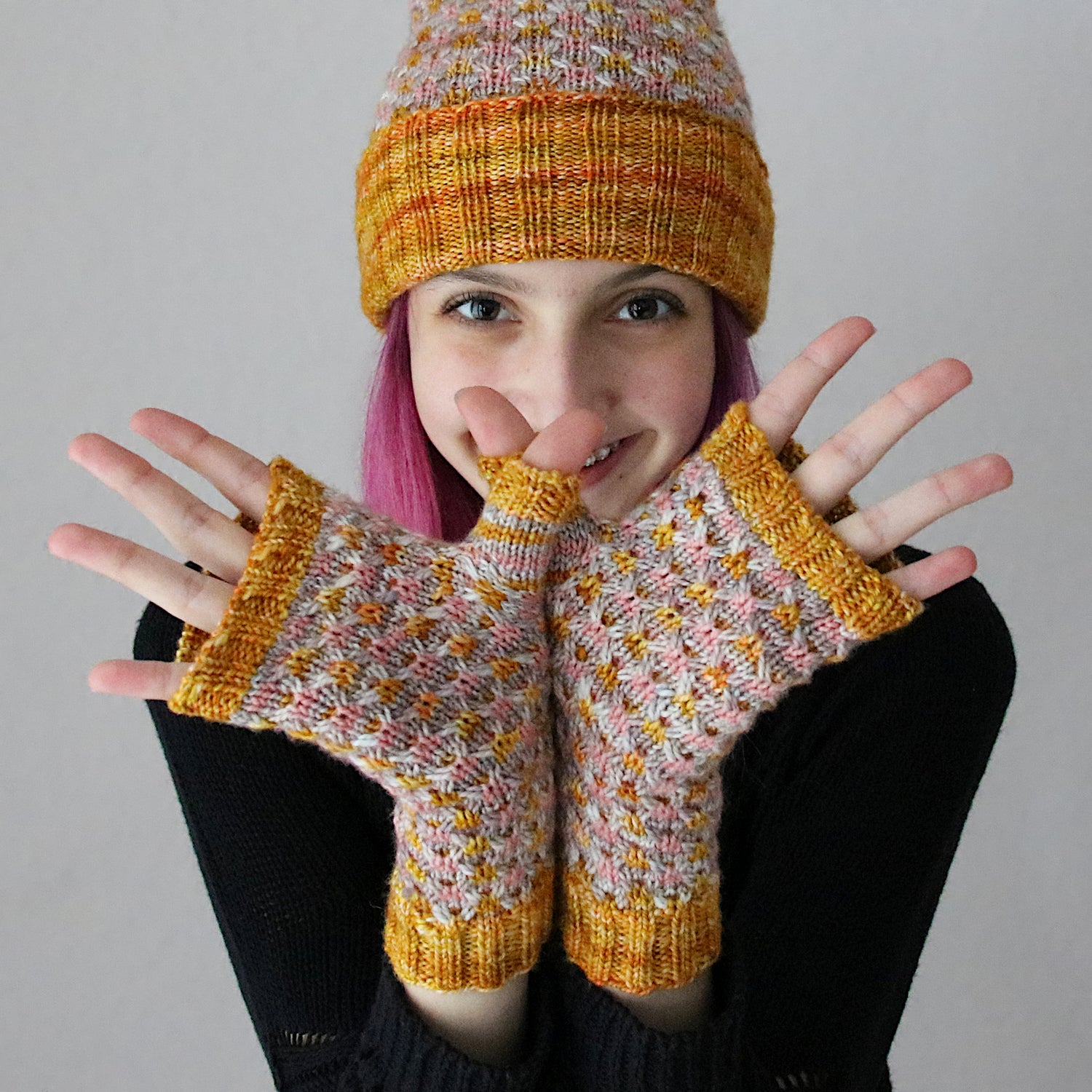 Smile Again Mitts Stulpen Strickanleitung