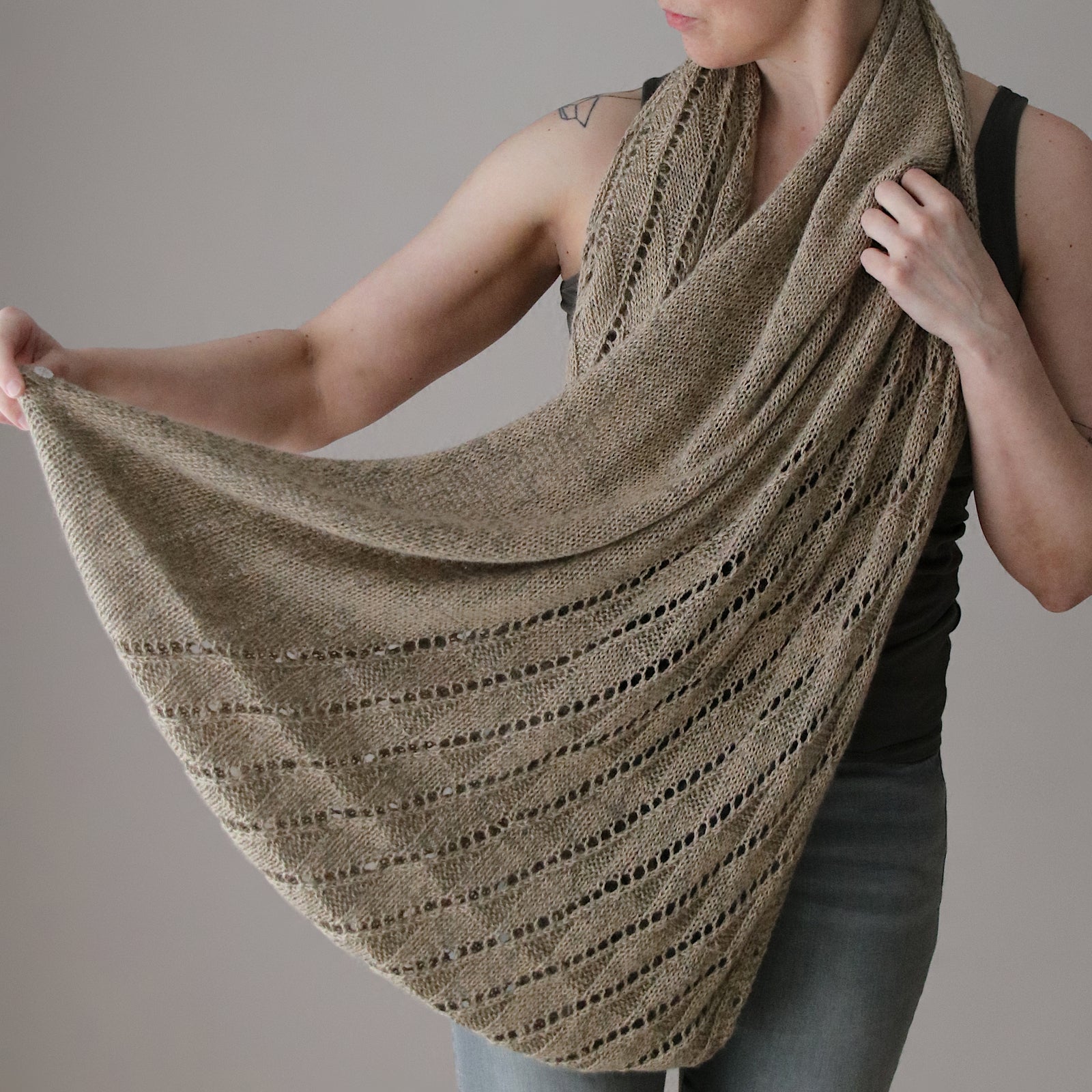 A Twist to It - TUCH - Strickanleitung