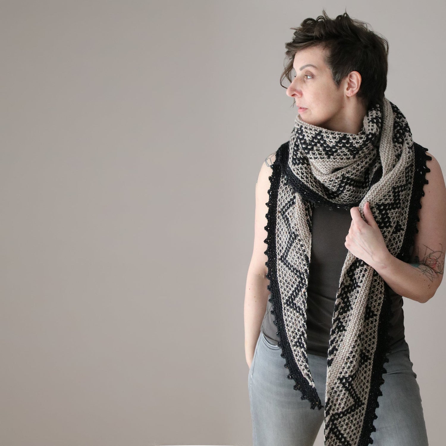 Zagtastic - TUCH - Strickanleitung