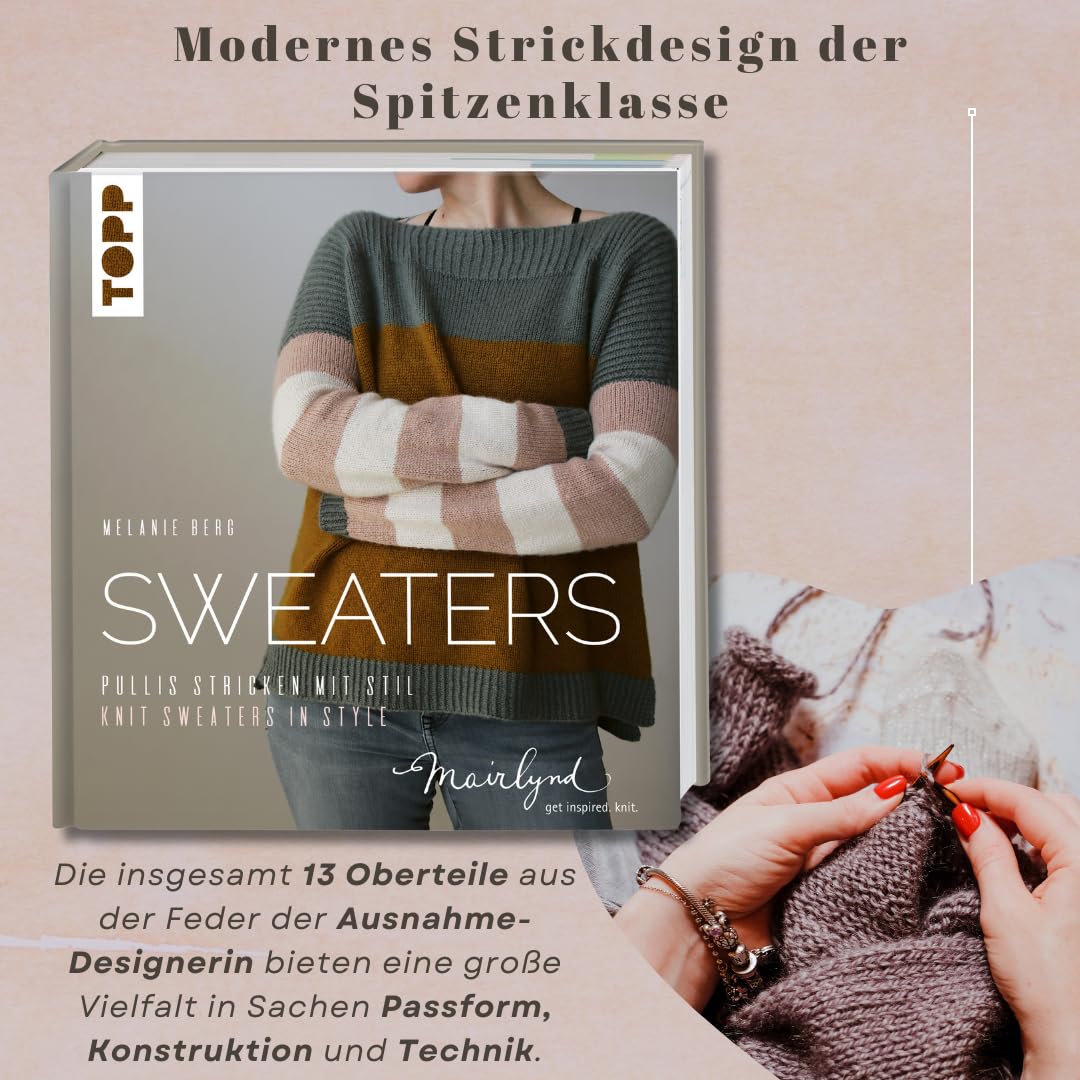 Knitting Book "Sweaters" by Melanie Berg (Mairlynd)