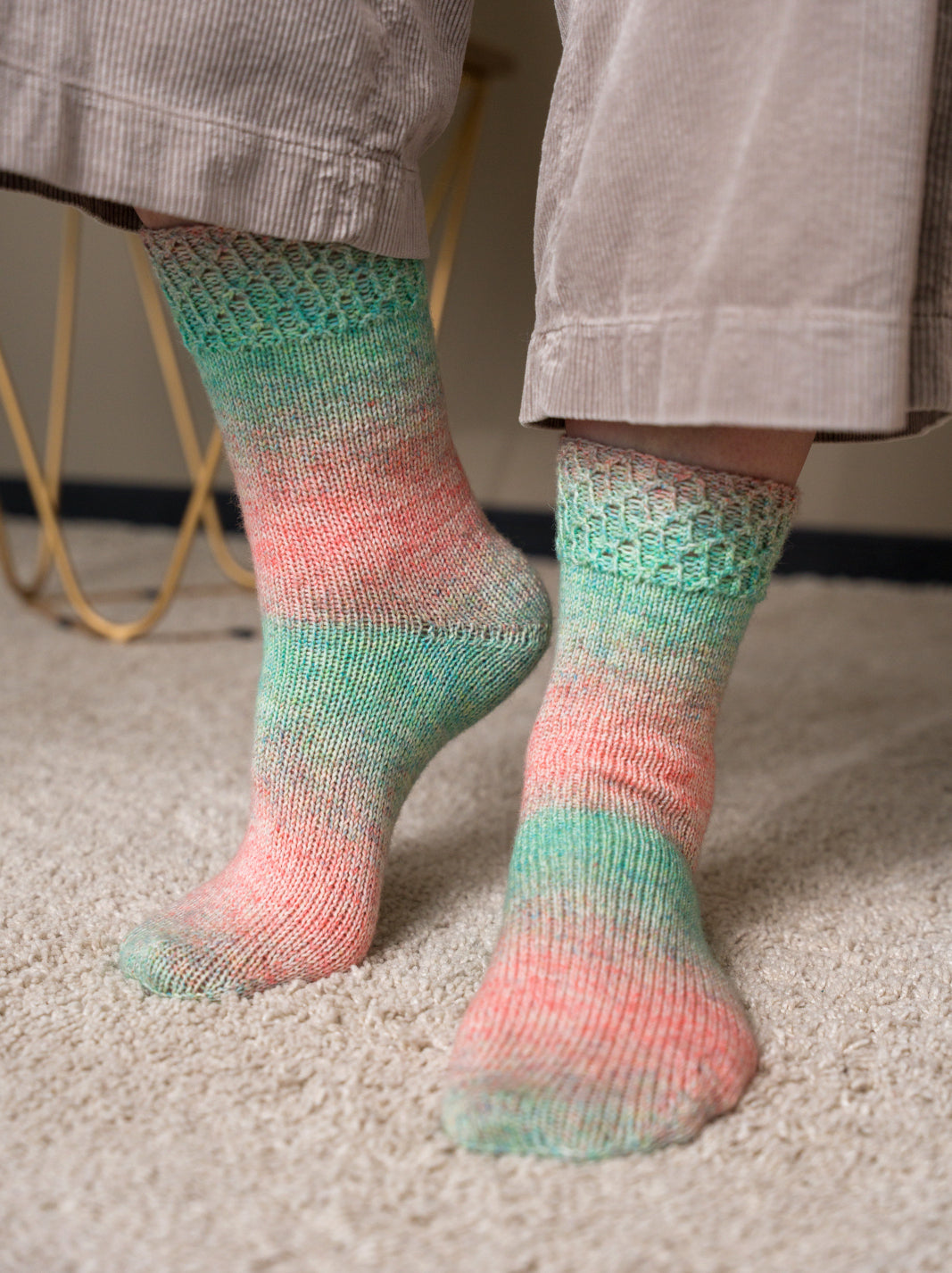 Midnight Walk - SOCKS - FREE Knitting Pattern