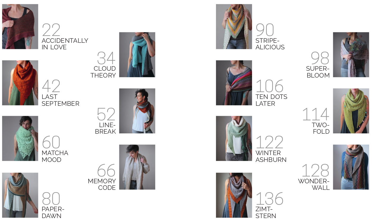 Book SHAWL LOVE by Melanie Berg (Mairlynd) - HANDSIGNED