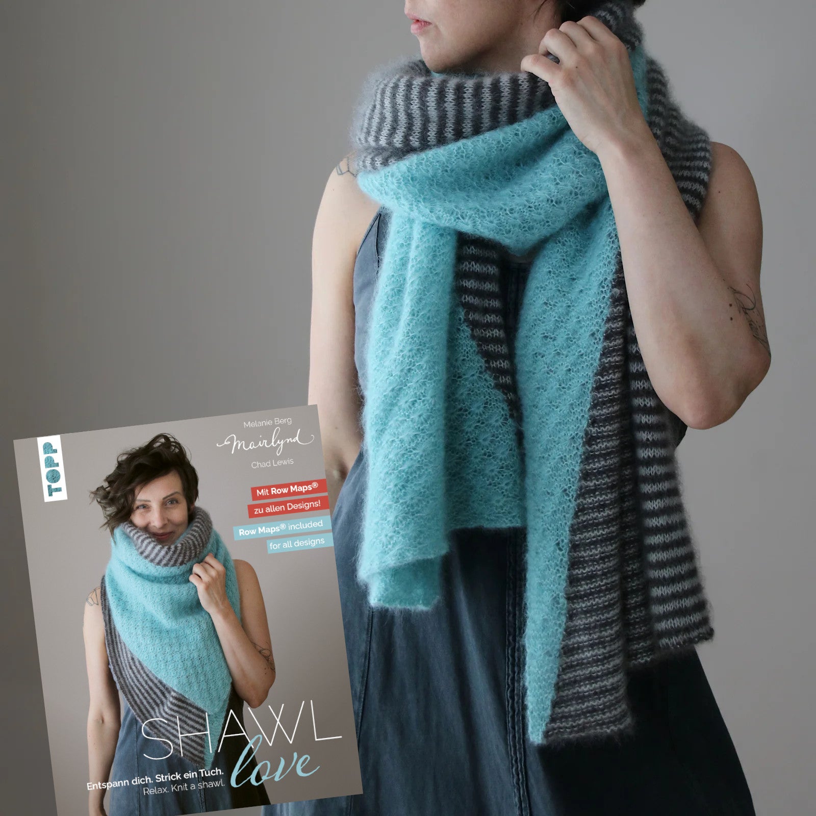 Signed copy of SHAWL LOVE & The perfect yarn for CLOUD THEORY