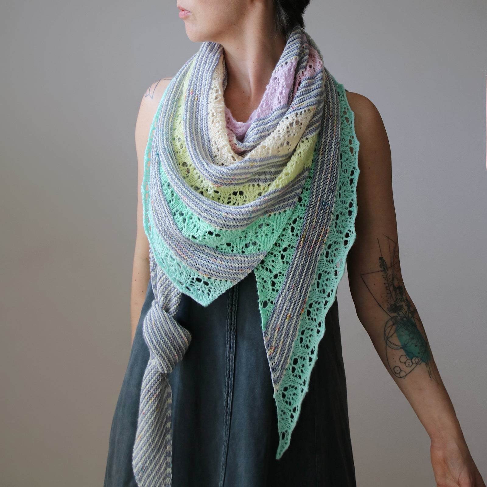 Morning in Your Pocket Shawl