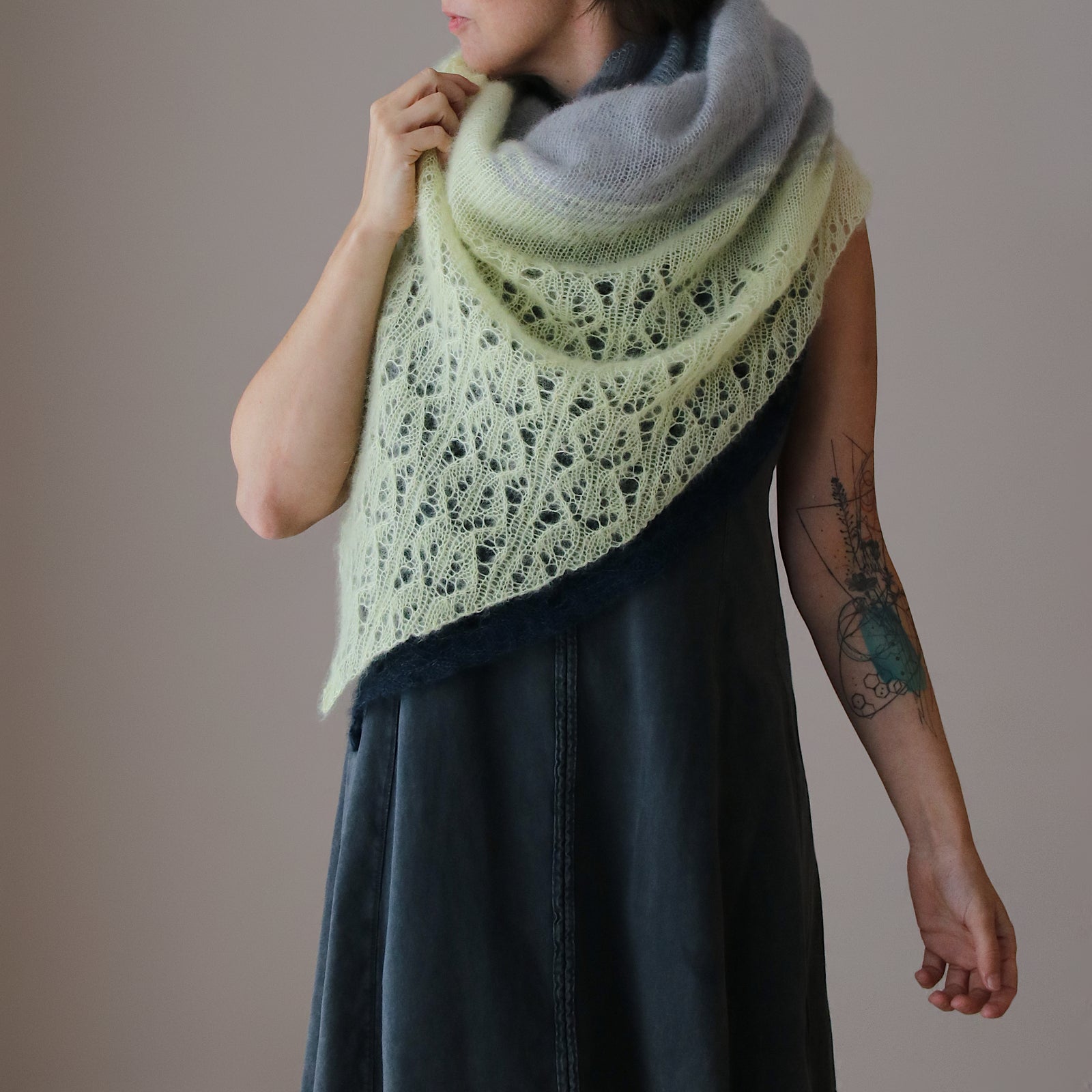 Say it in Pastel - SHAWL - Knitting Pattern