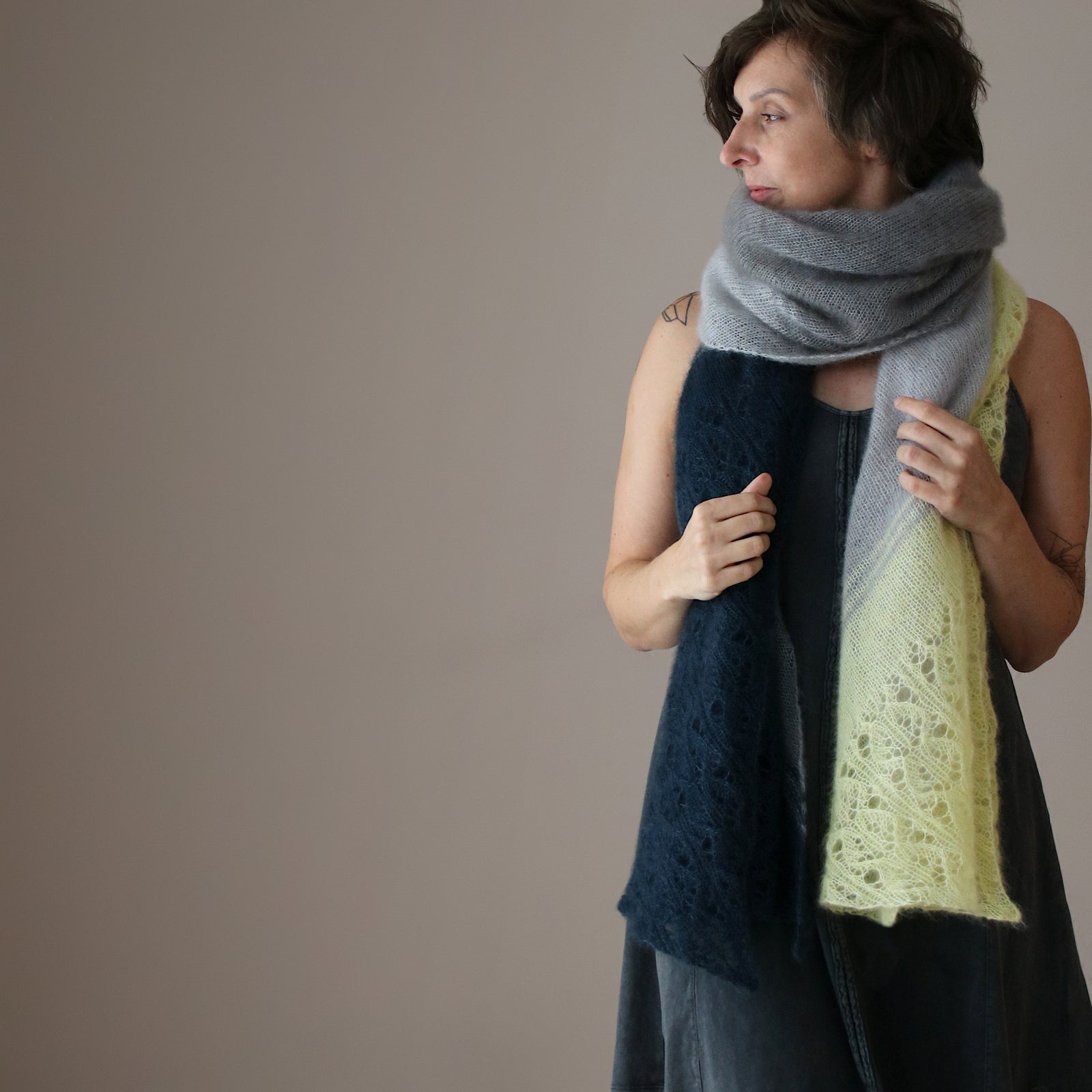 Say it in Pastel - SHAWL - Knitting Pattern