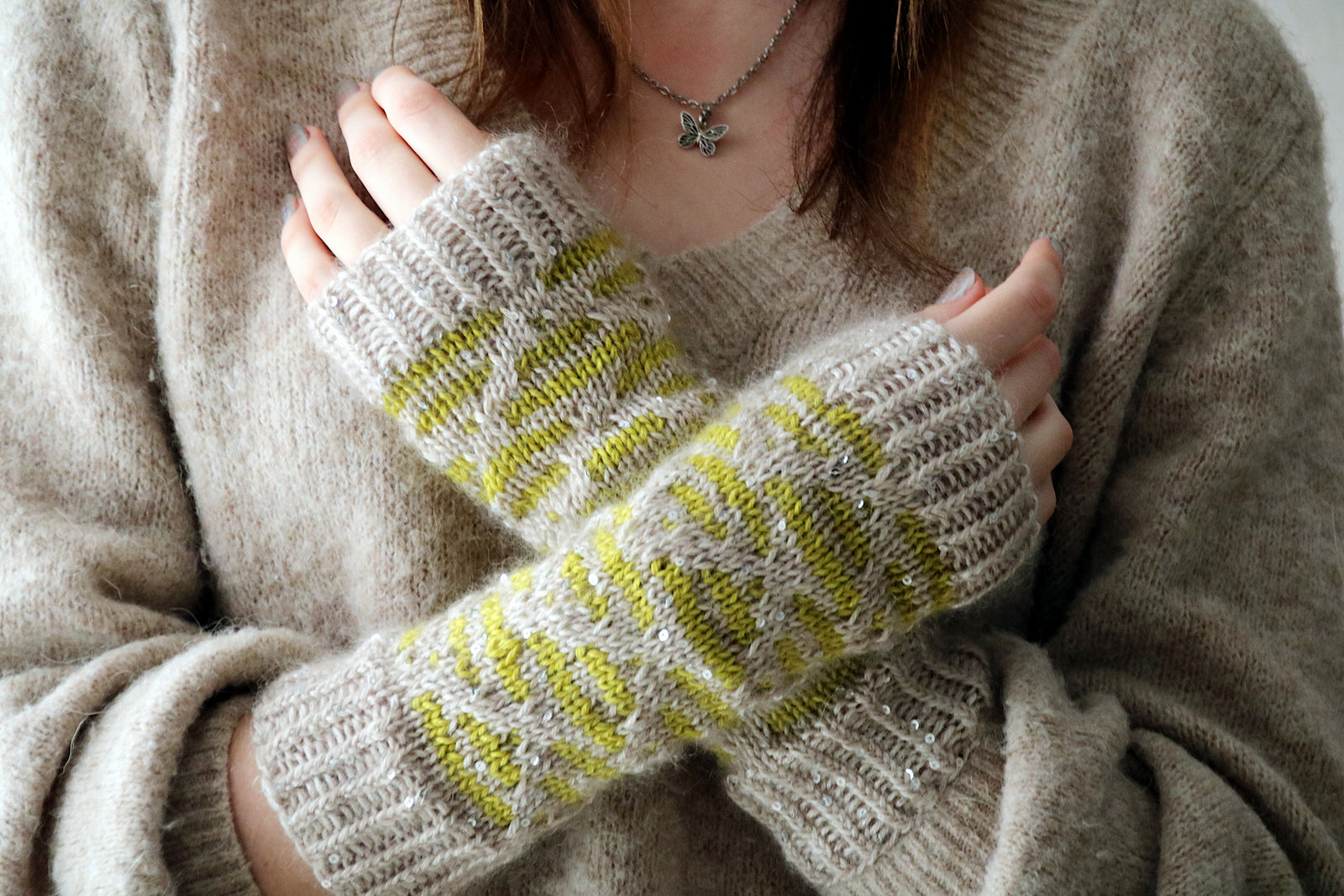 A Little More Spark Mitts - HANDSTULPEN - Strickanleitung