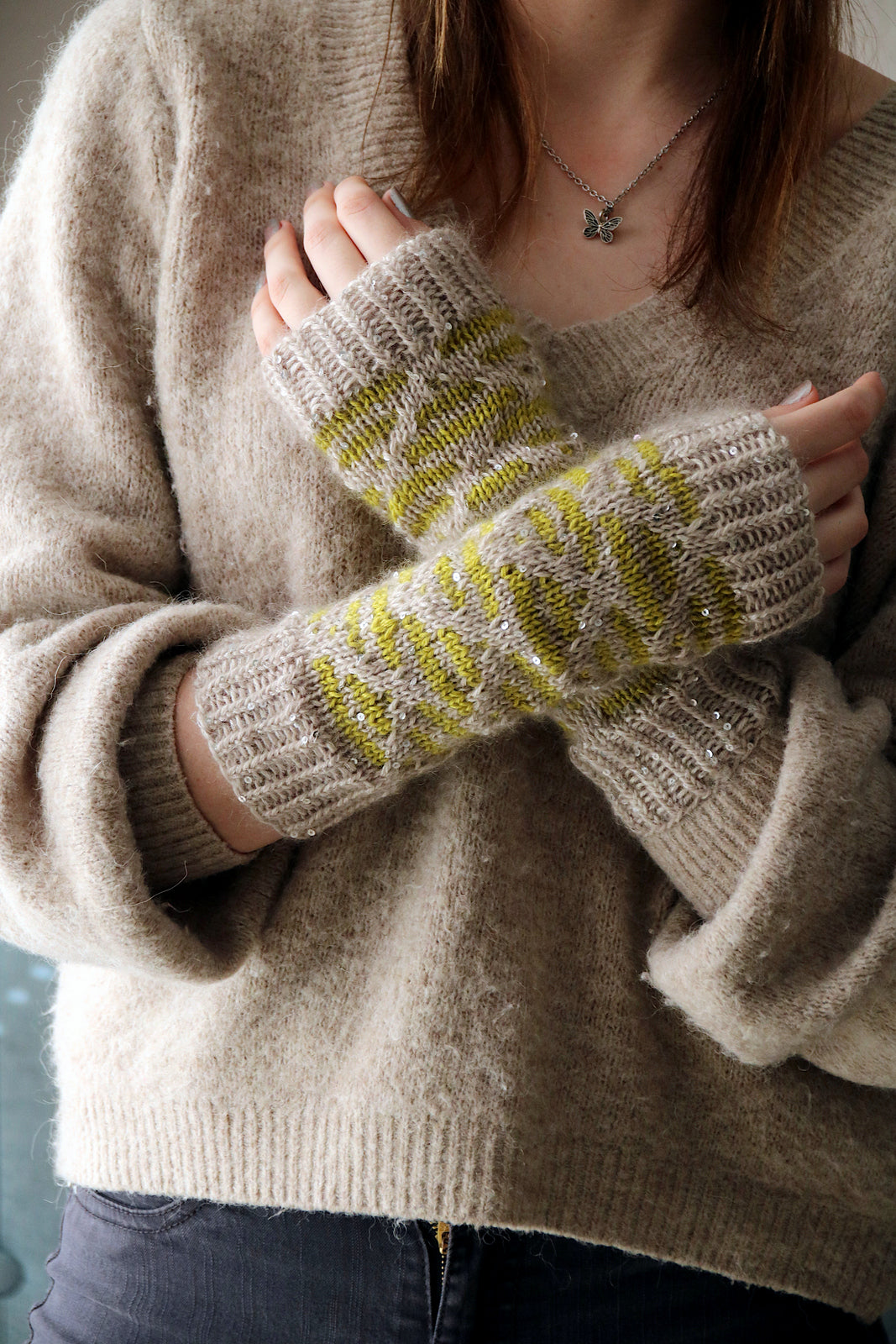 A Little More Spark Mitts - HANDSTULPEN - Strickanleitung