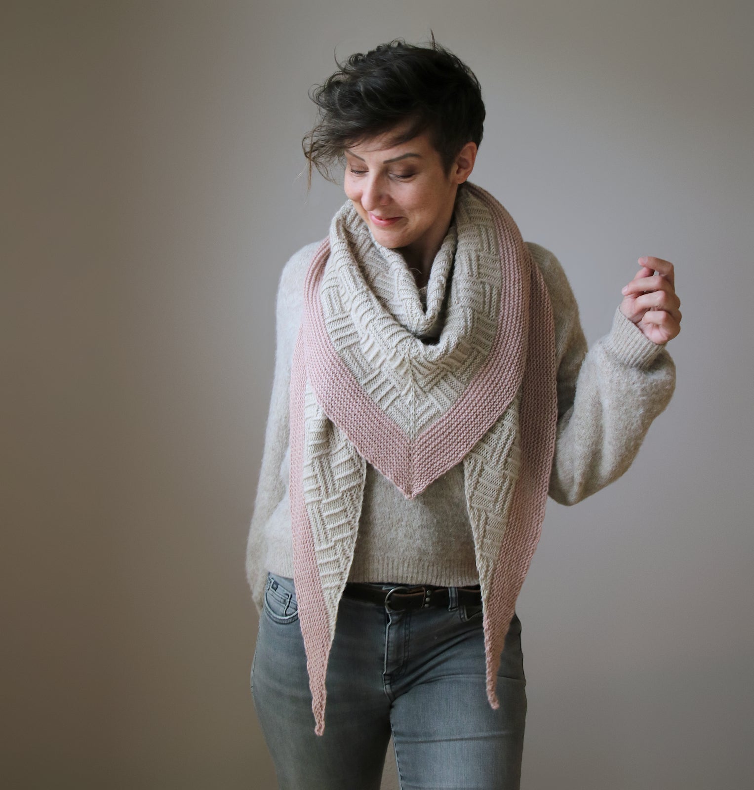 Memory Code - SHAWL - Knitting Kit