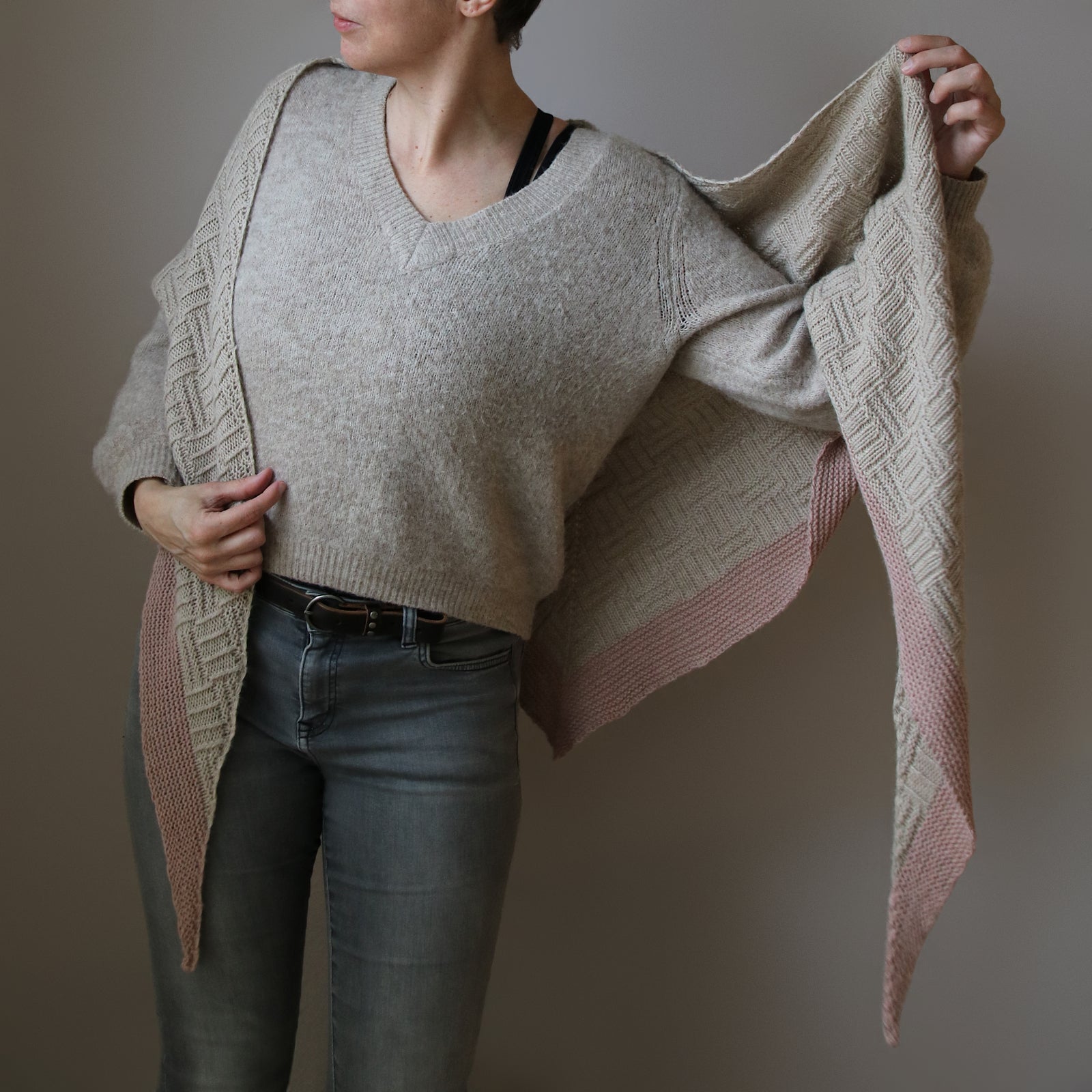 Memory Code - SHAWL - Knitting Kit