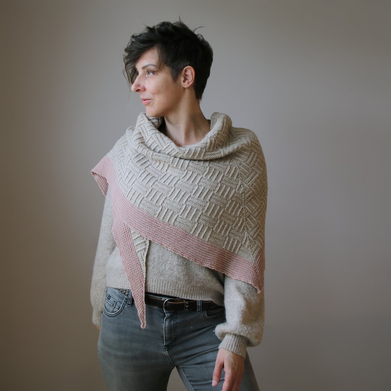 Memory Code - SHAWL - Knitting Kit