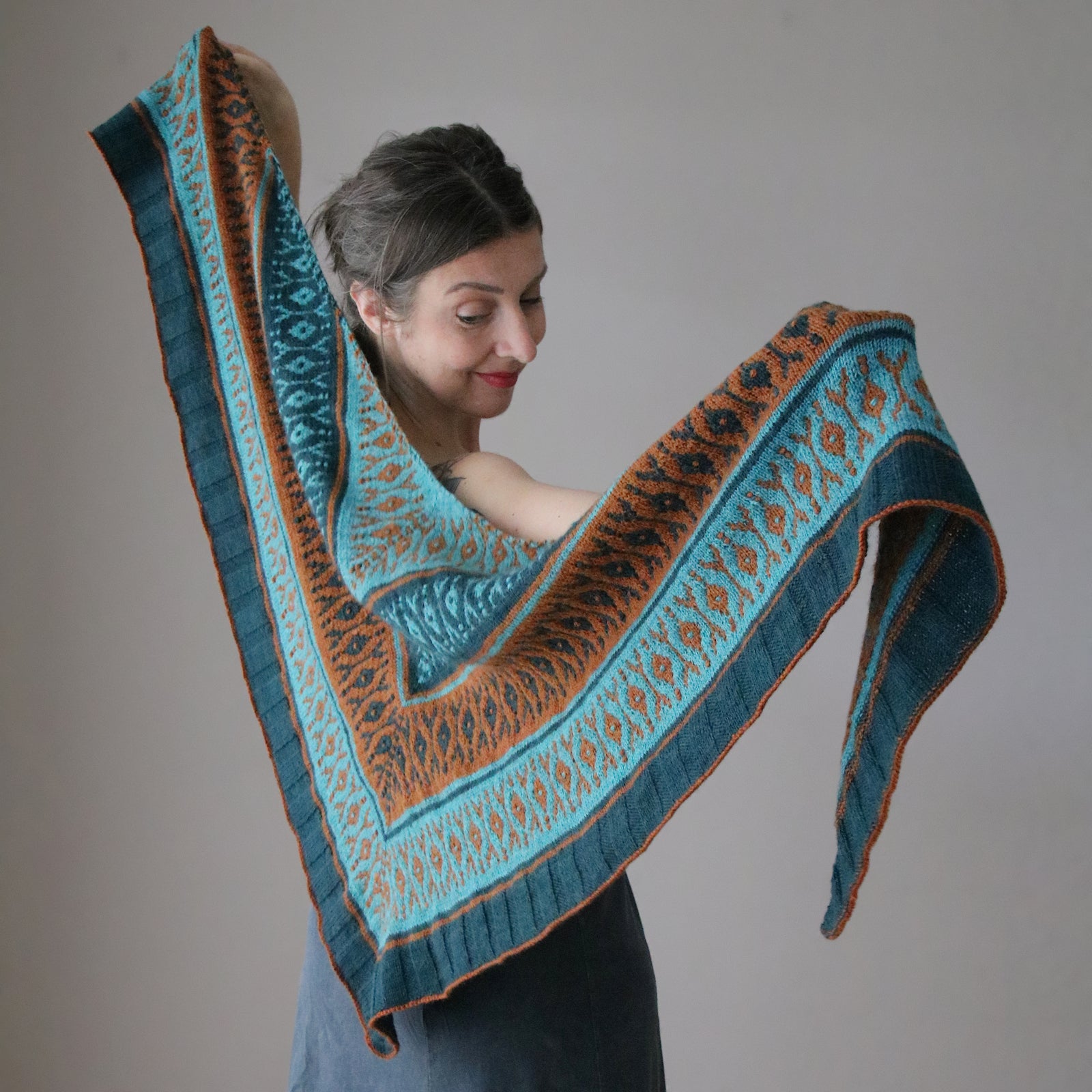 Three Shades of You - Tuch - Strickanleitung