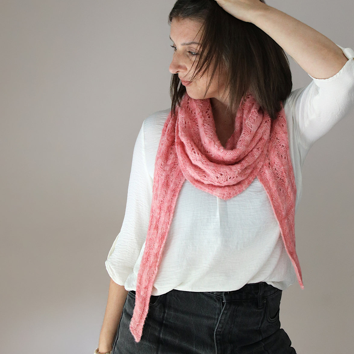 Cherry Bloom - SHAWL - Knitting Pattern