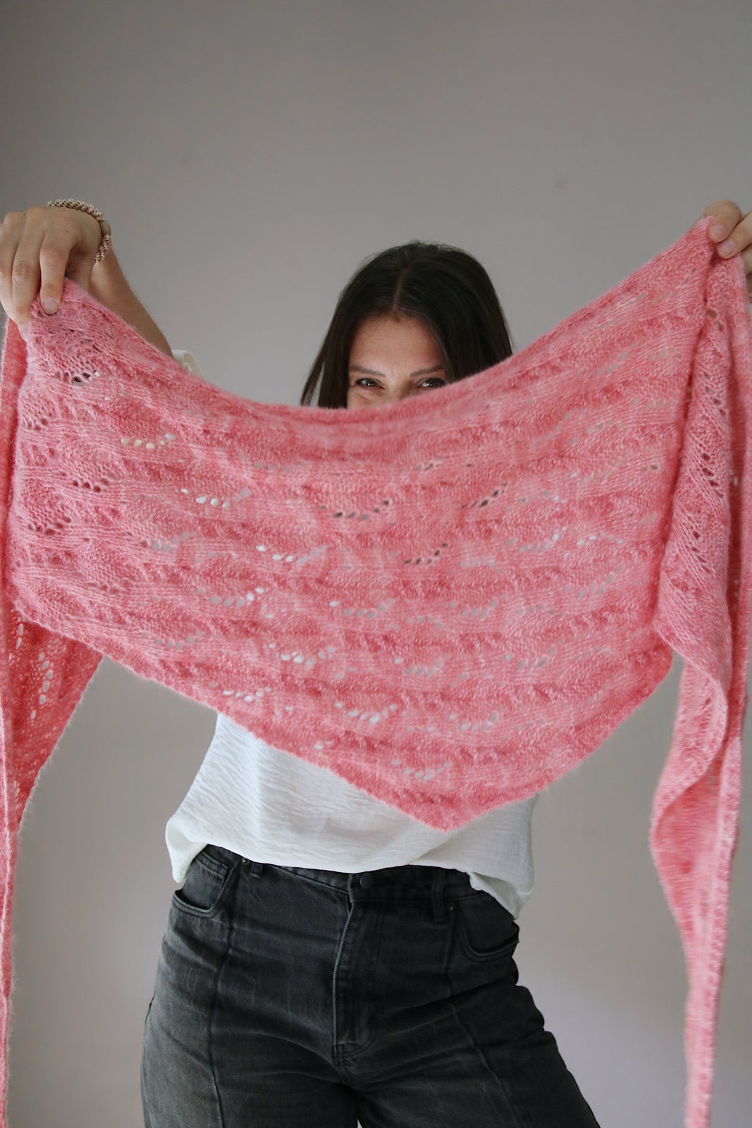 Cherry Bloom - SHAWL - Knitting Pattern