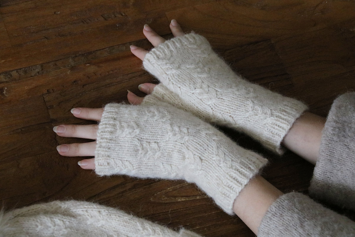 Linger Longer Mitts - STULPEN - Strickanleitung