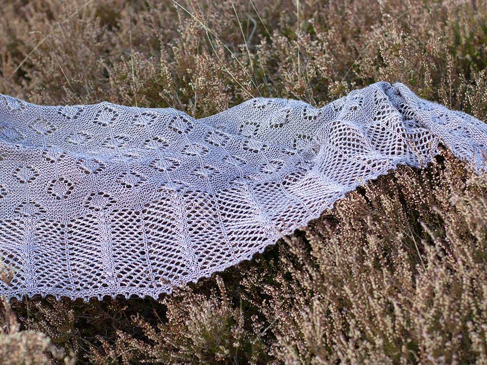 Rain on Princes Street - SHAWL - Knitting Pattern