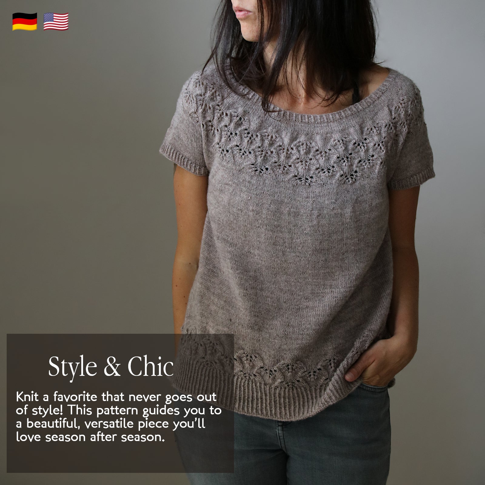 A Study in Pink - SWEATER - Knitting Pattern