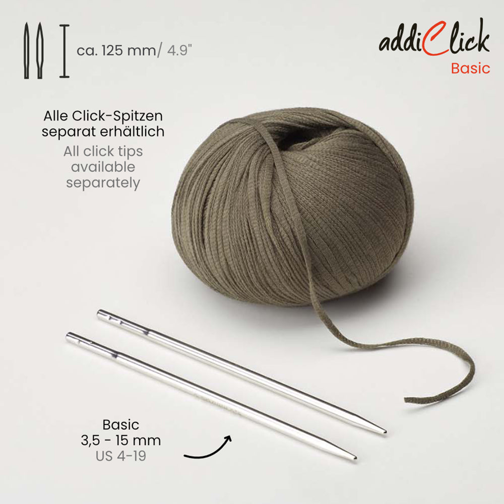 addiClick Basic Long tips – single (3.5–10 mm)
