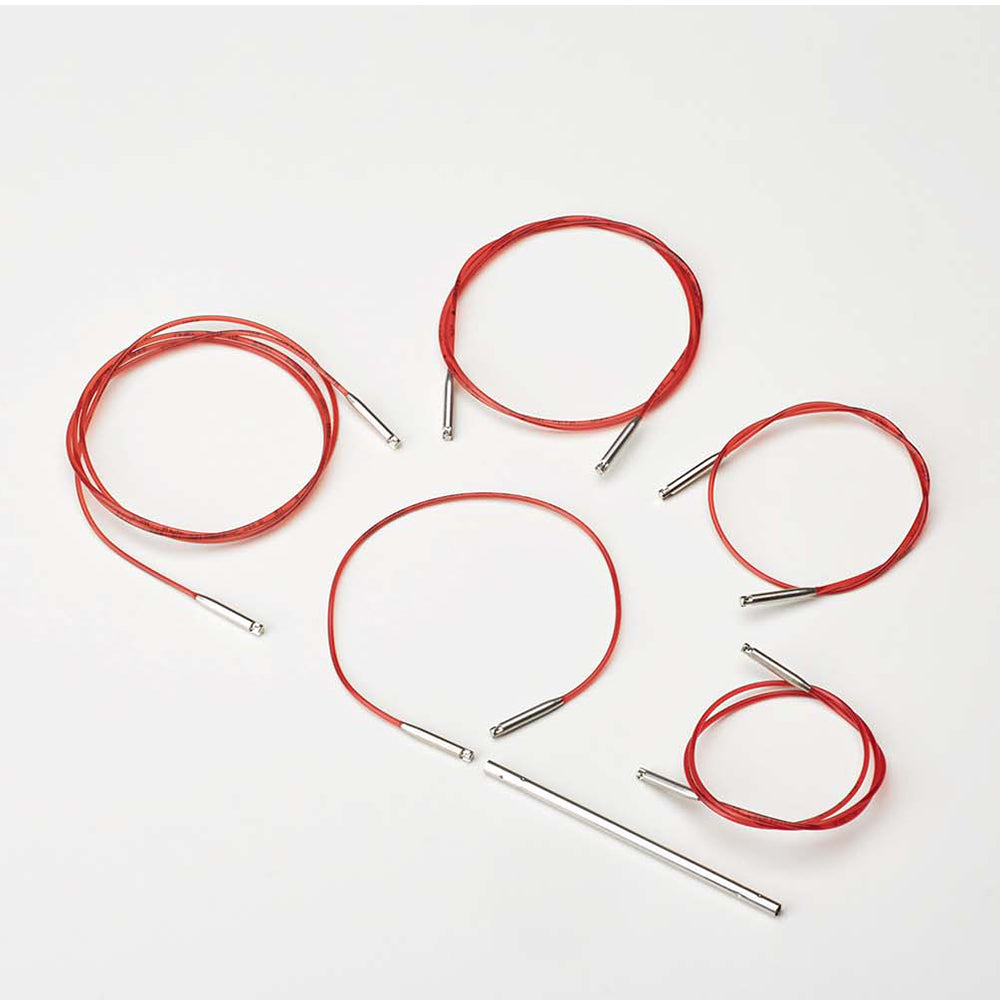 addiClick Lace Cables and Connectors – 5 Cables + 2 Connectors (40, 50, 60, 80, 100 cm)