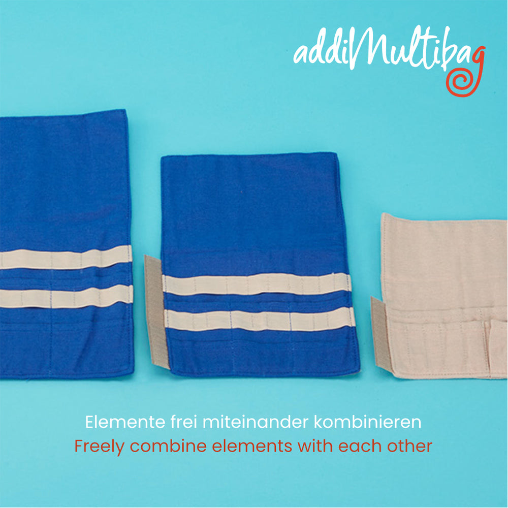 addiMultibag Roll Case for knitting needles and crochet hooks, empty case
